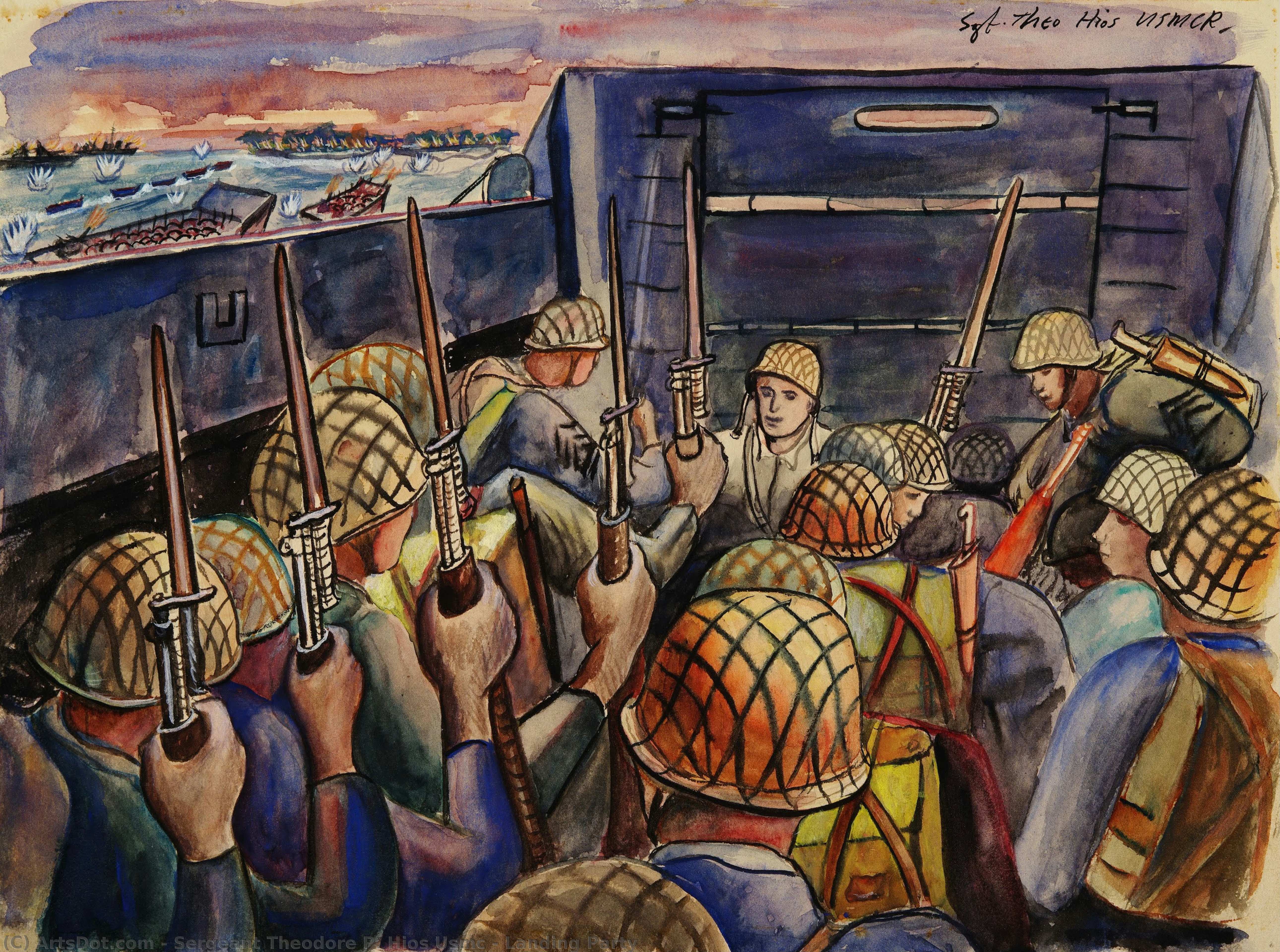 Landing Party — Sergeant Theodore Hios