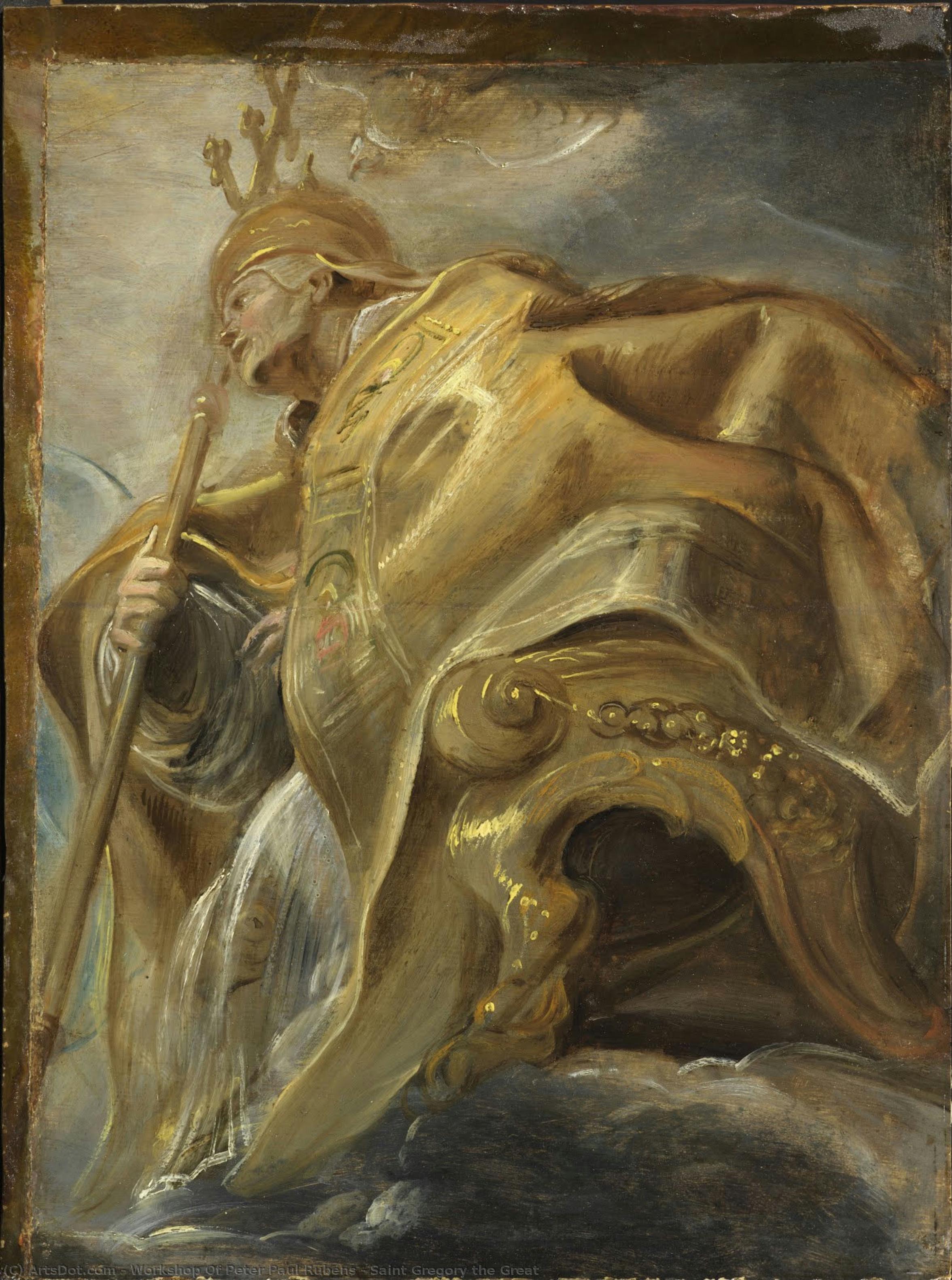 Saint Gregory The Great — Peter Paul Rubens' Værksted