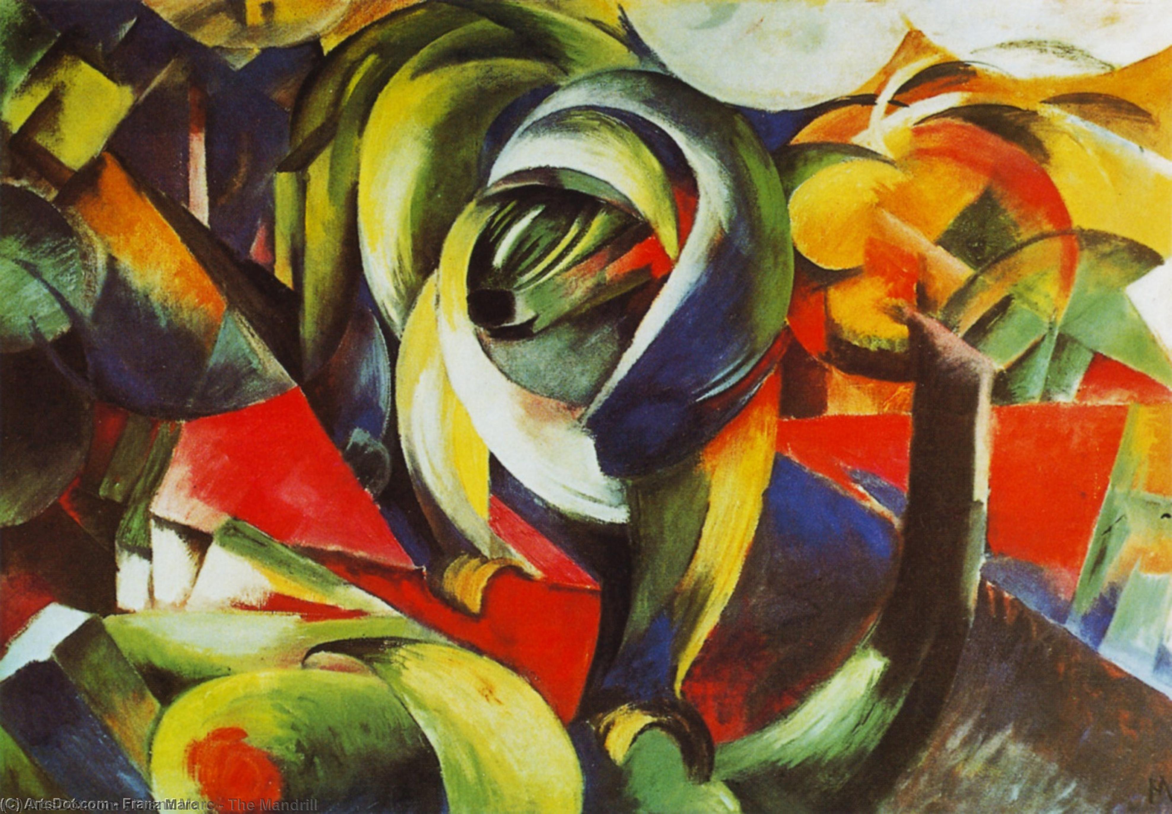 Il Mandrillo — Franz Marc