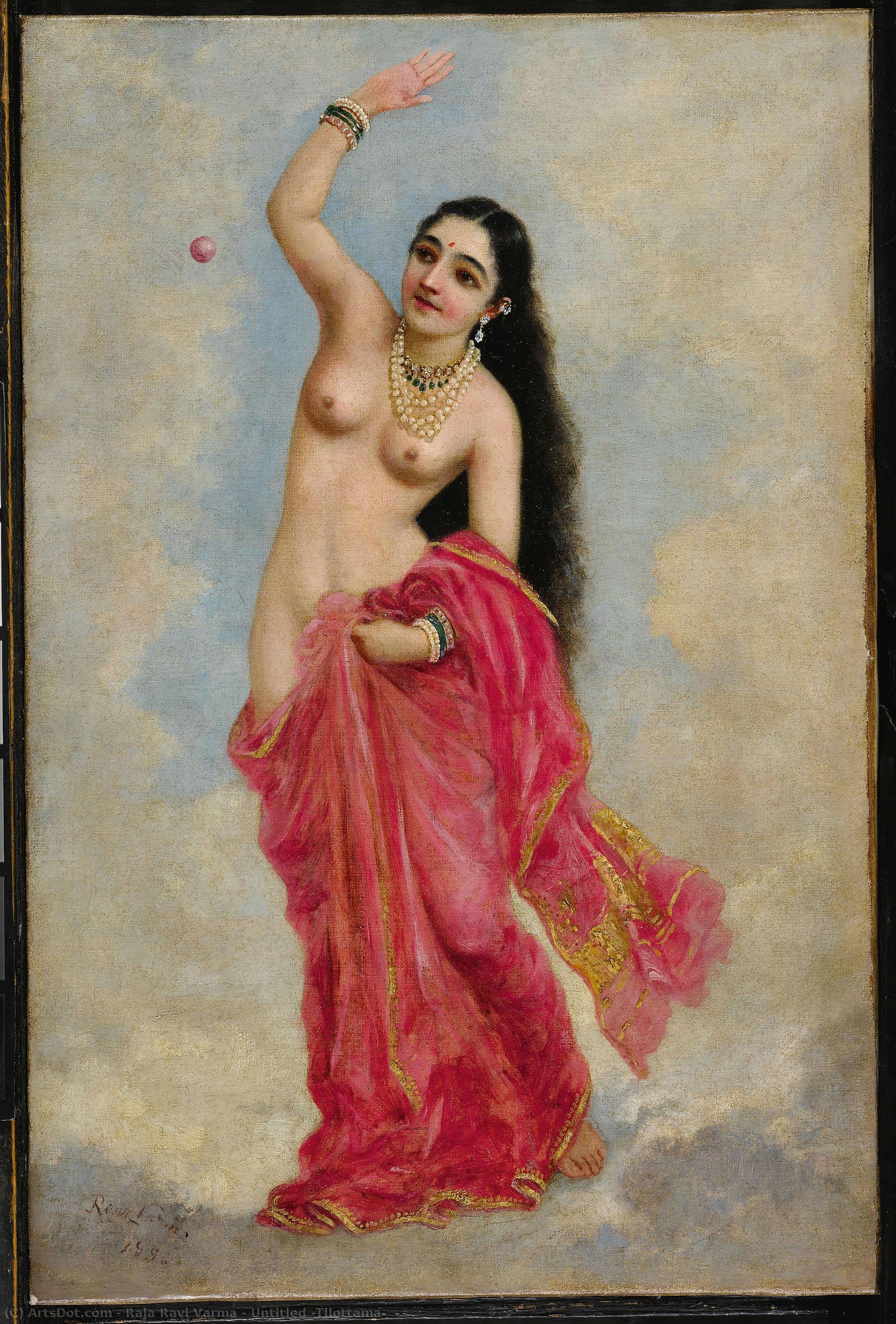 Untitled (tilottama) — Raja Ravi Varma