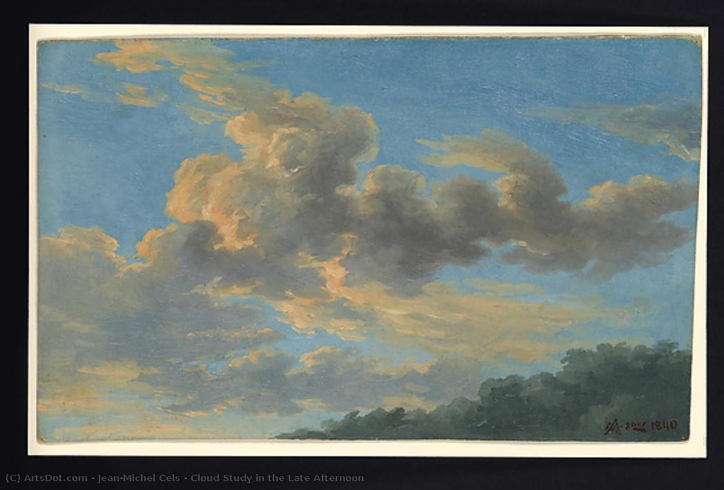 Cloud Study In The Late Afternoon — Jean-michel Cels