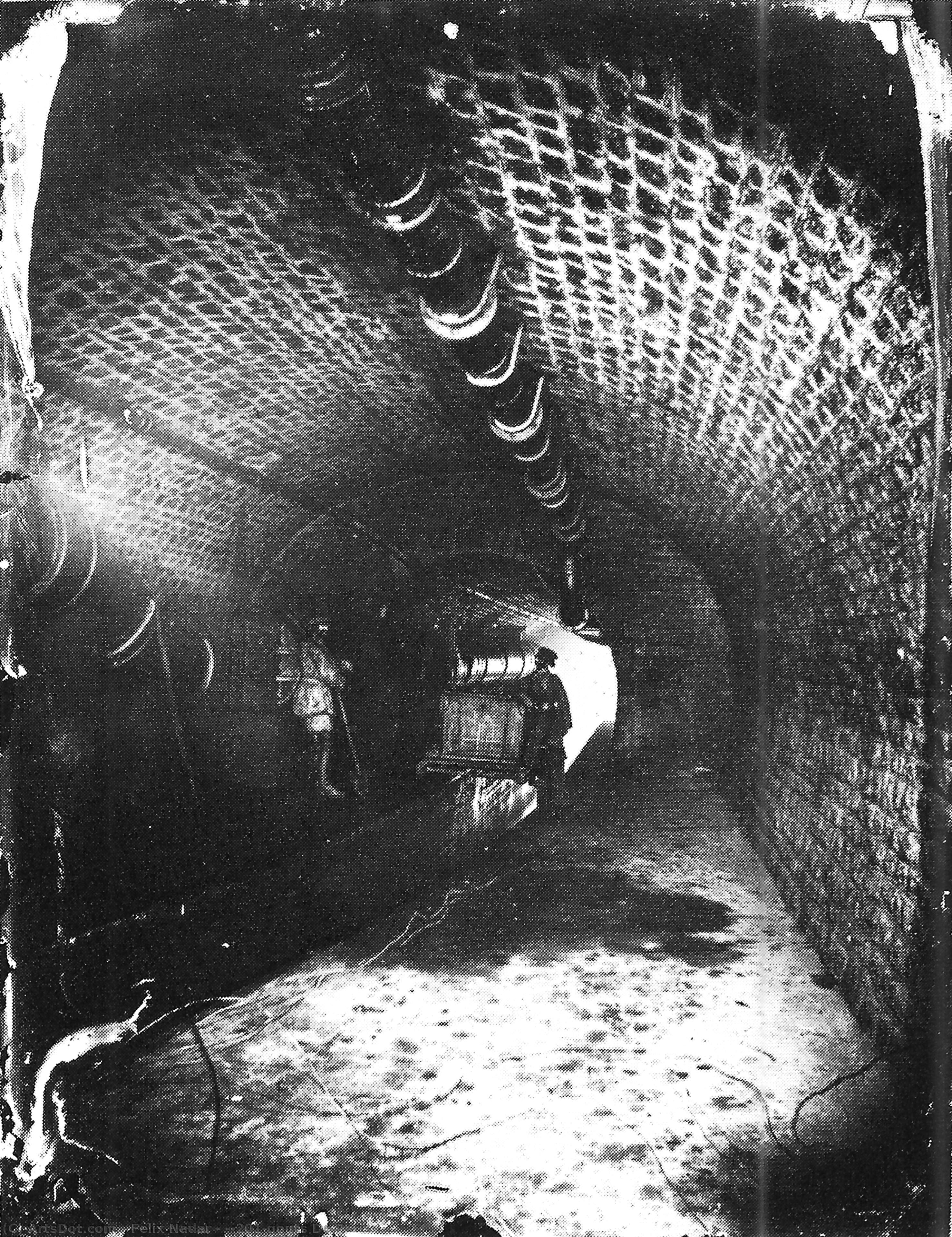 Égouts De Paris — Félix Nadar