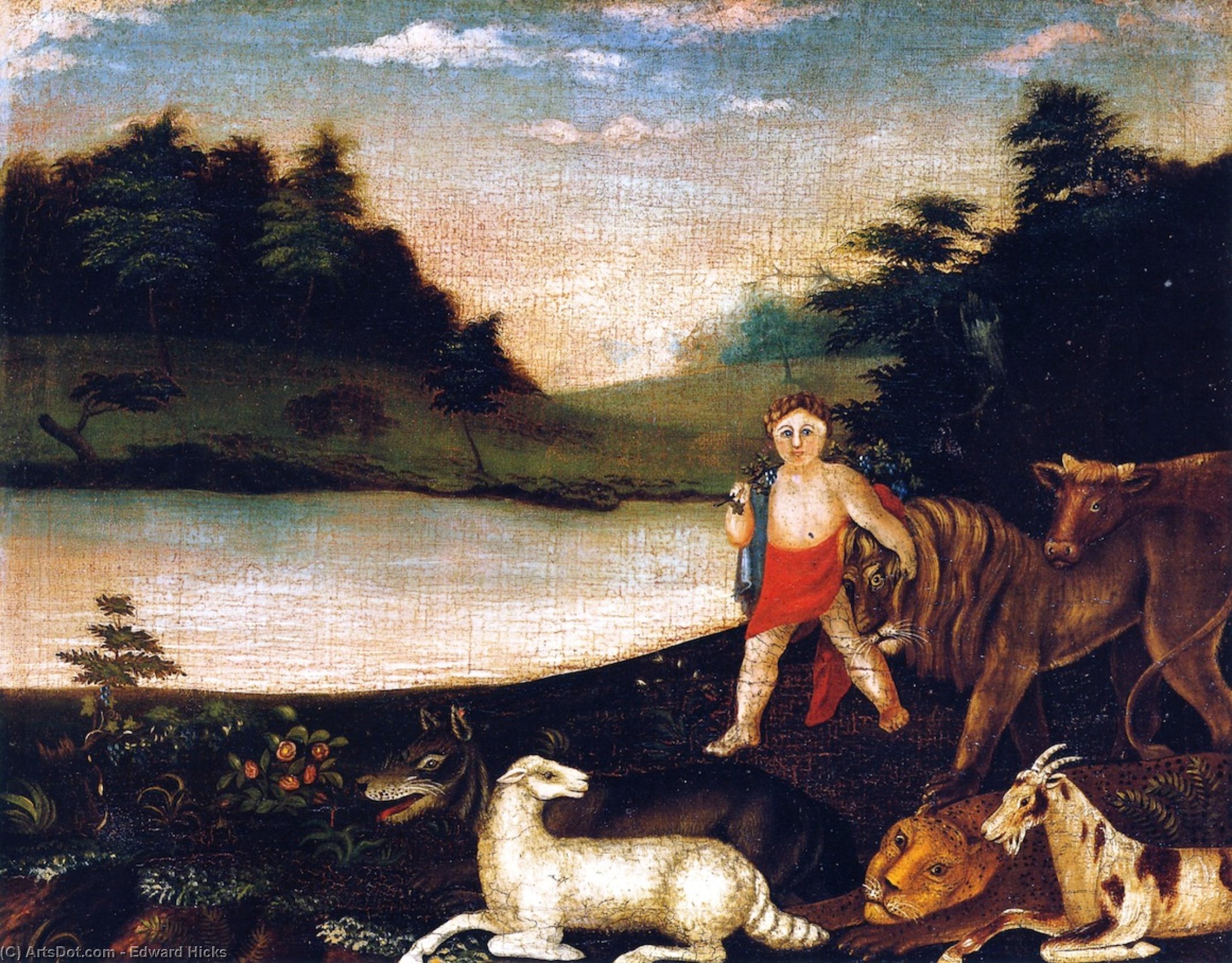 Peaceable Kingdom (16) — Edward Hicks