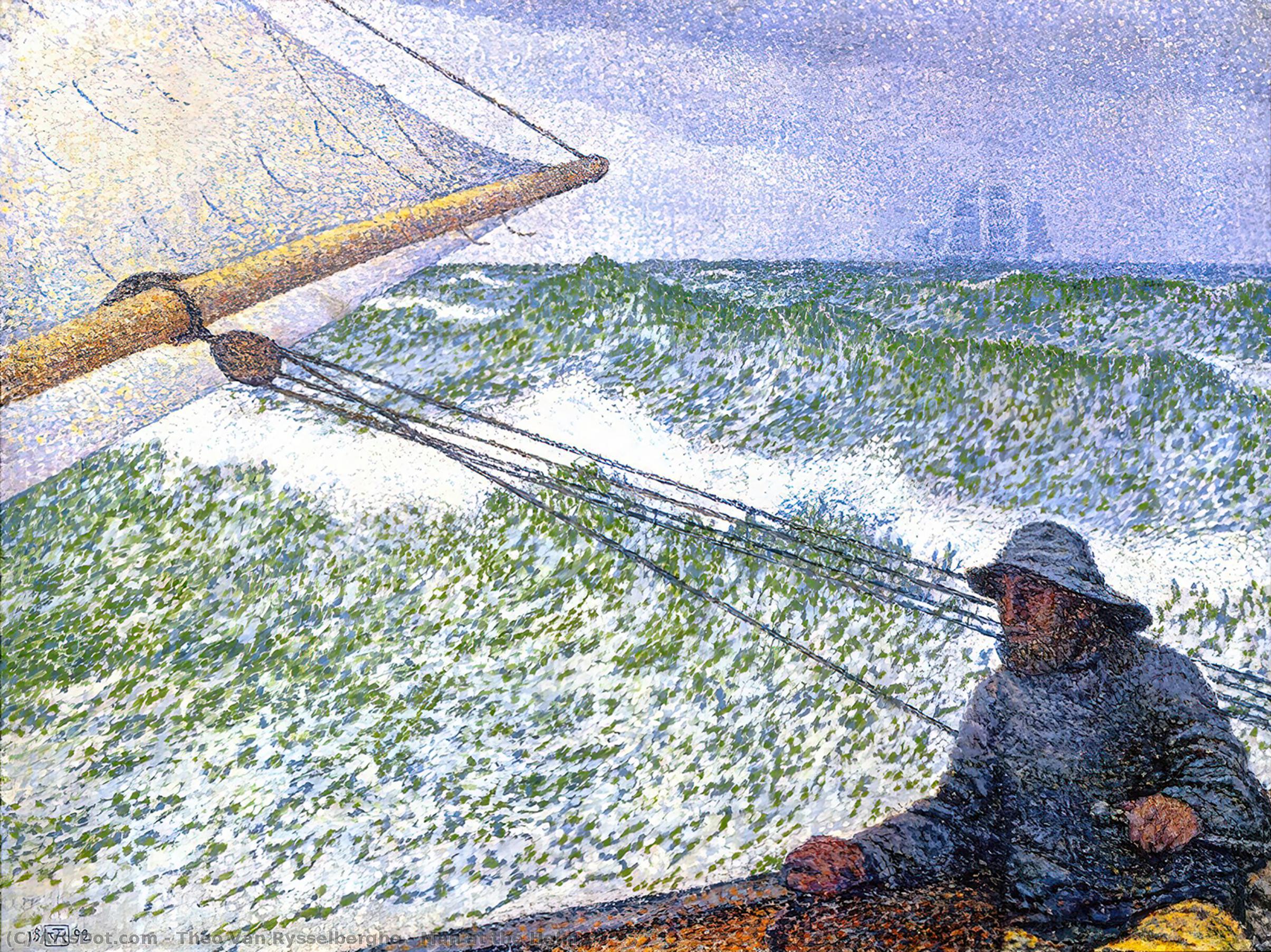 Man At The Helm — Théo Van Rysselberghe