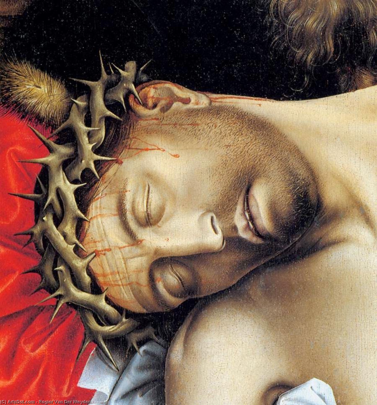 Išvažiavimas (detalė) (9) — Rogiras Van Der Veidenas