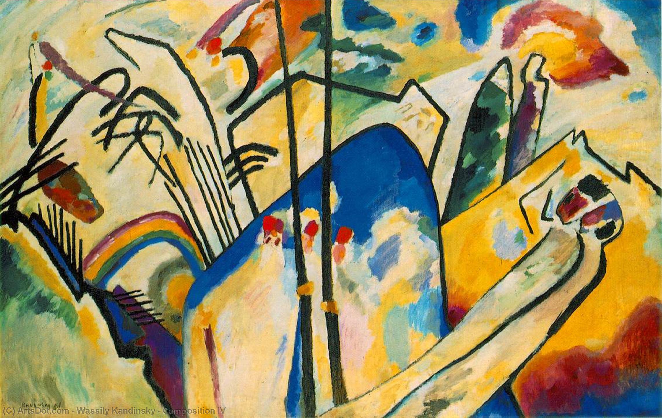 Composition Iv — Wassily Wassilyevich Kandinsky