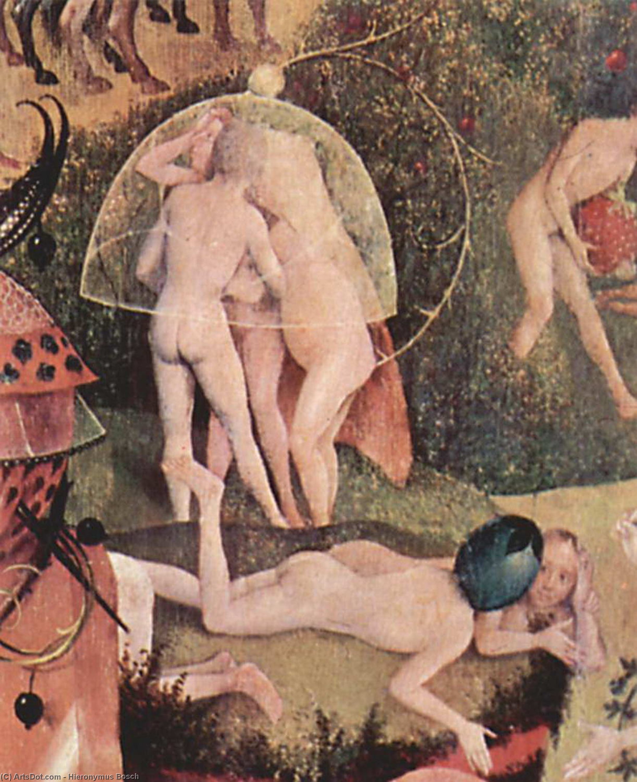 Raj Zemaljskih Užitaka (detalj) — Jeroen Bosch