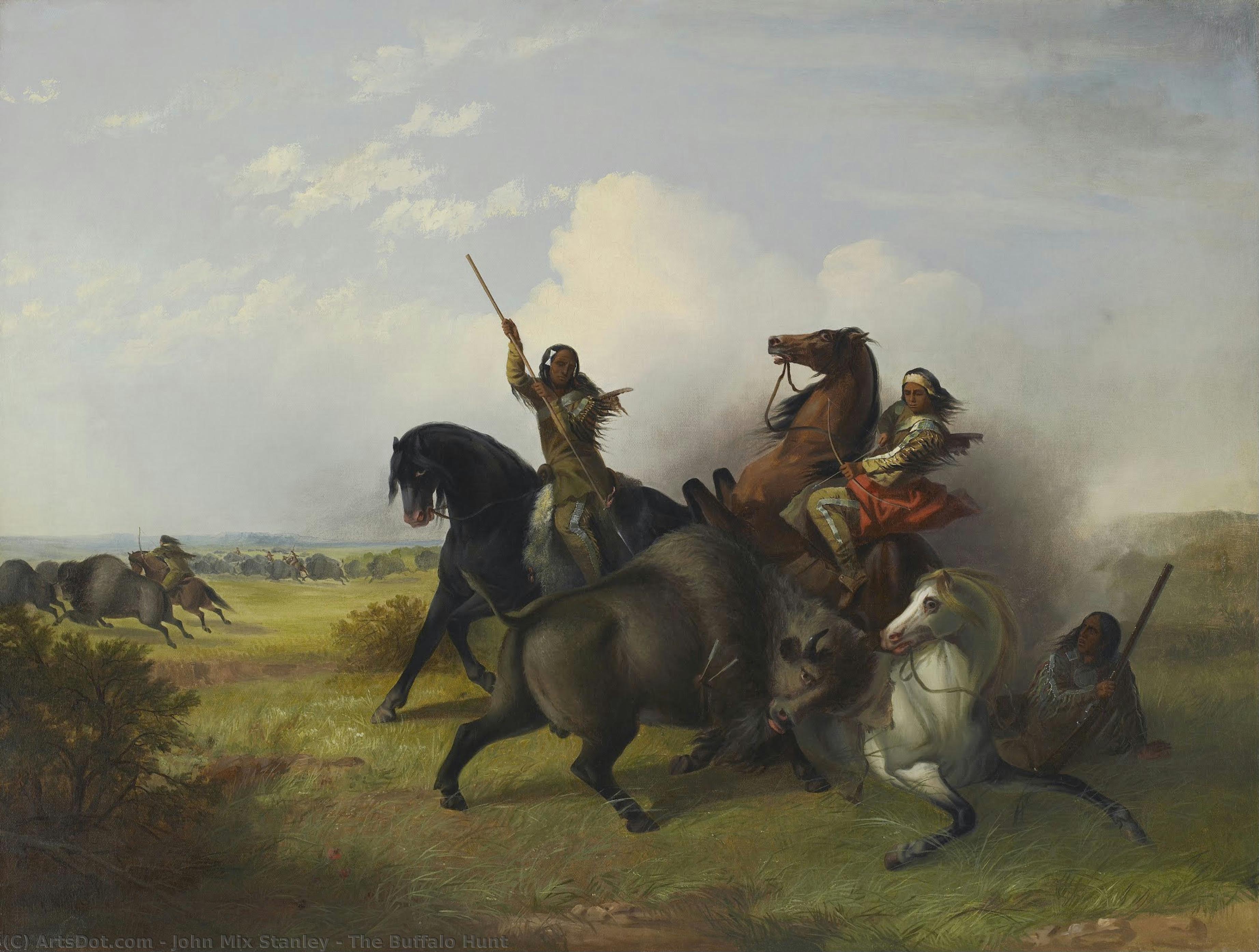 The Buffalo Hunt — Džon Mik Stenli