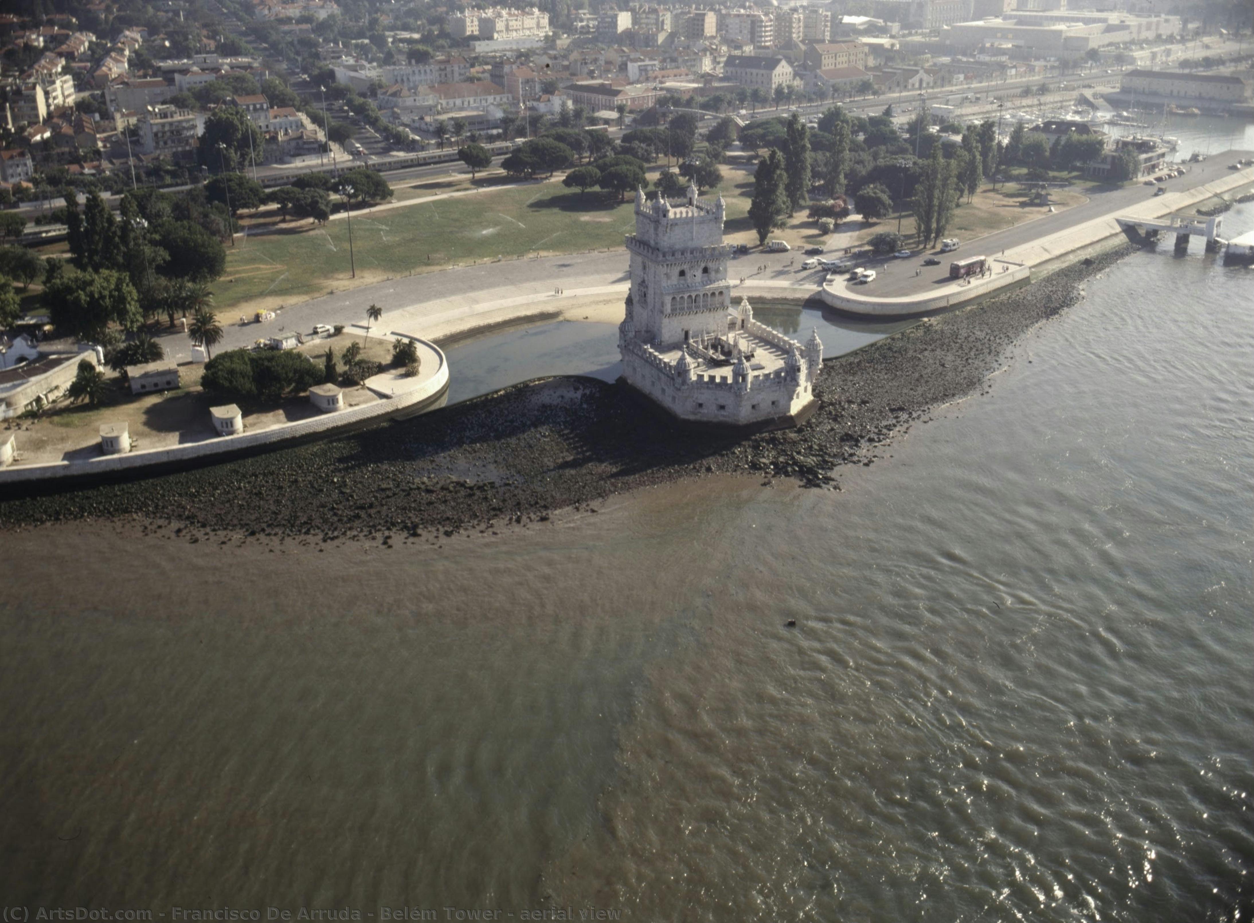 Belém Tower - Aerial View — Francisco De Arruda