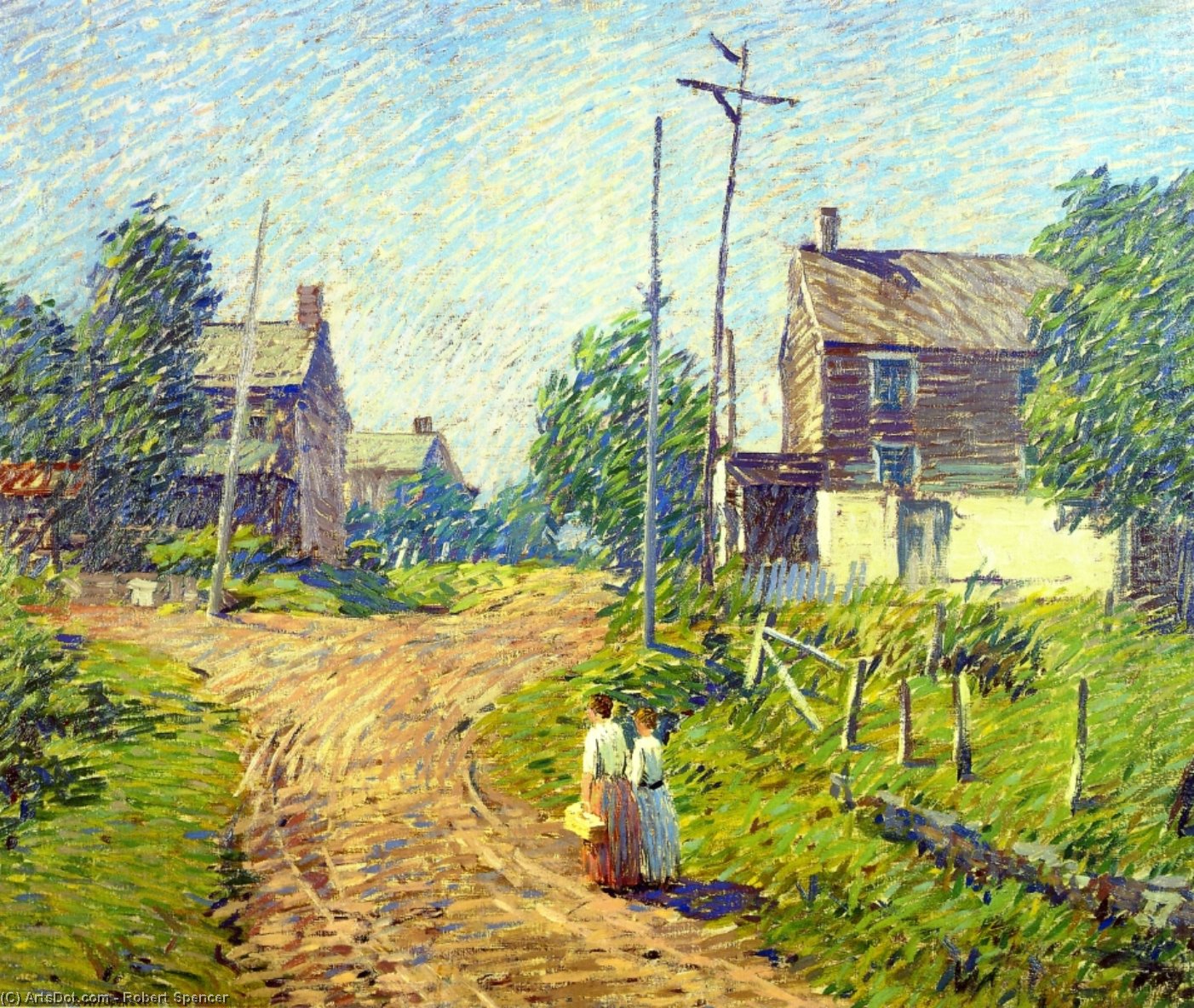Crossroad — Robert Spencer (maler)
