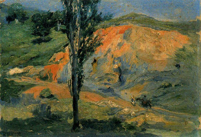 Landscape. Sketch — Ignacio Díaz Olano