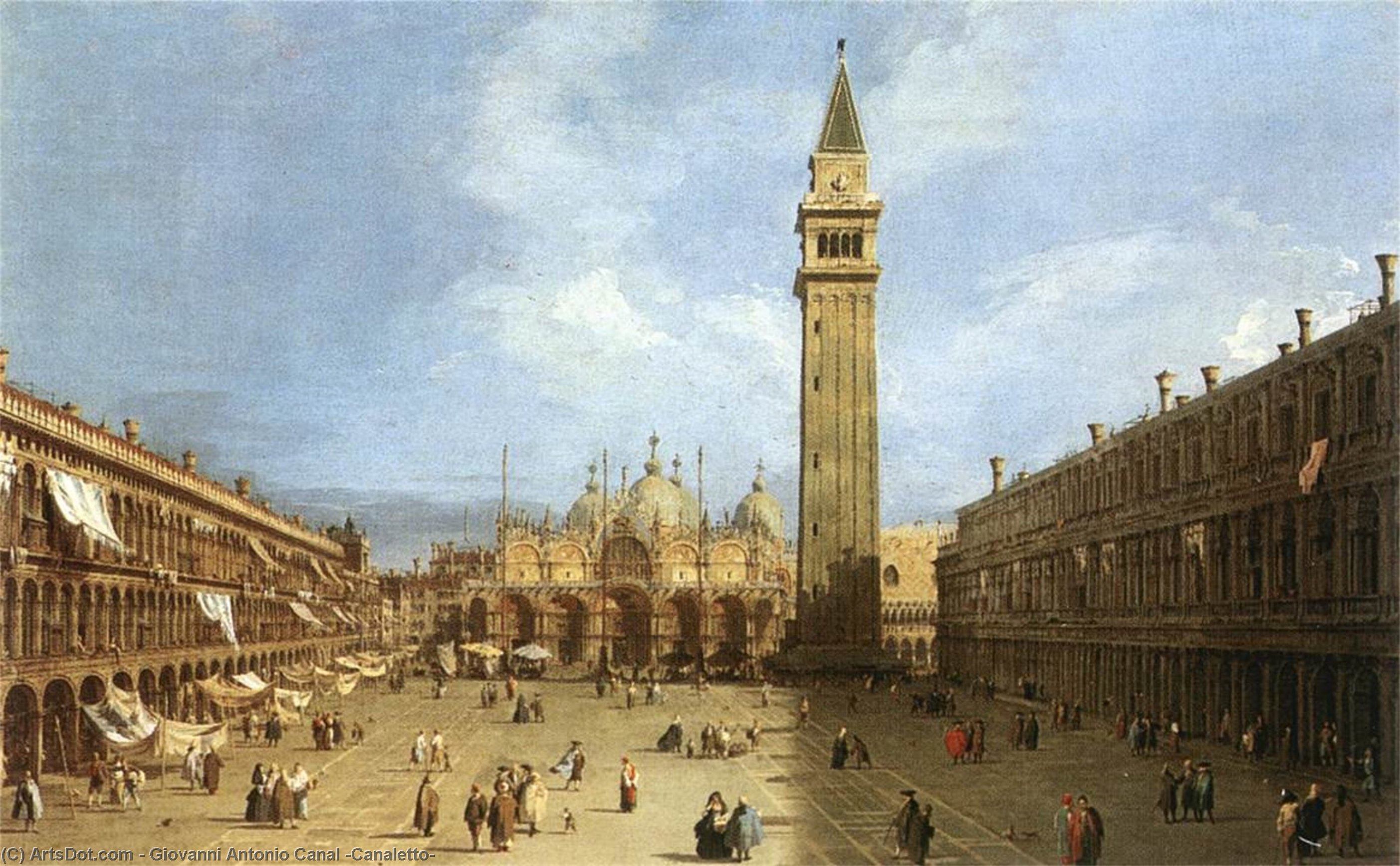 Piazza San Marco — Canaletto