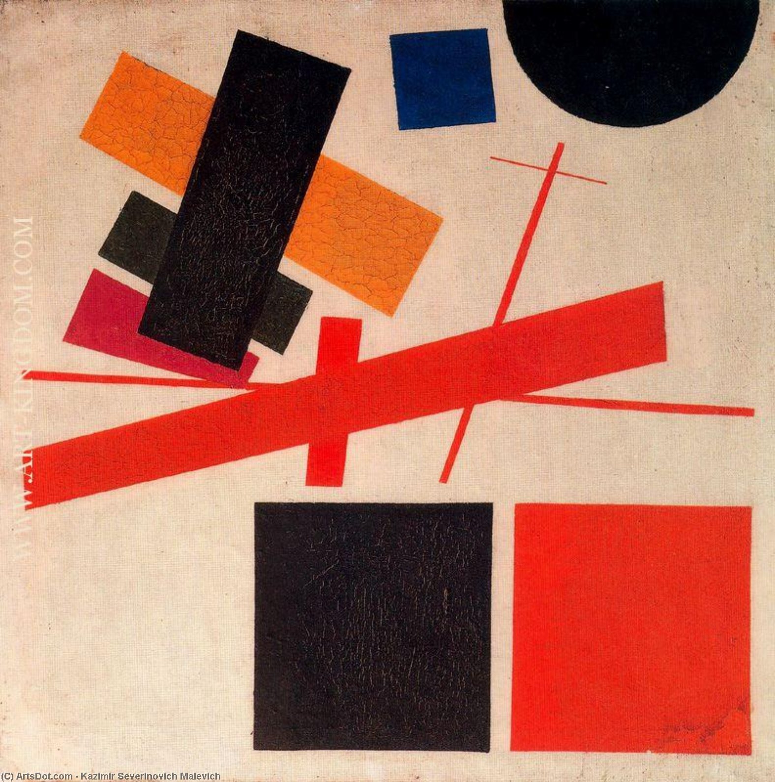 Suprematism. Nonobjective Composition — Kazimir Malevitsj