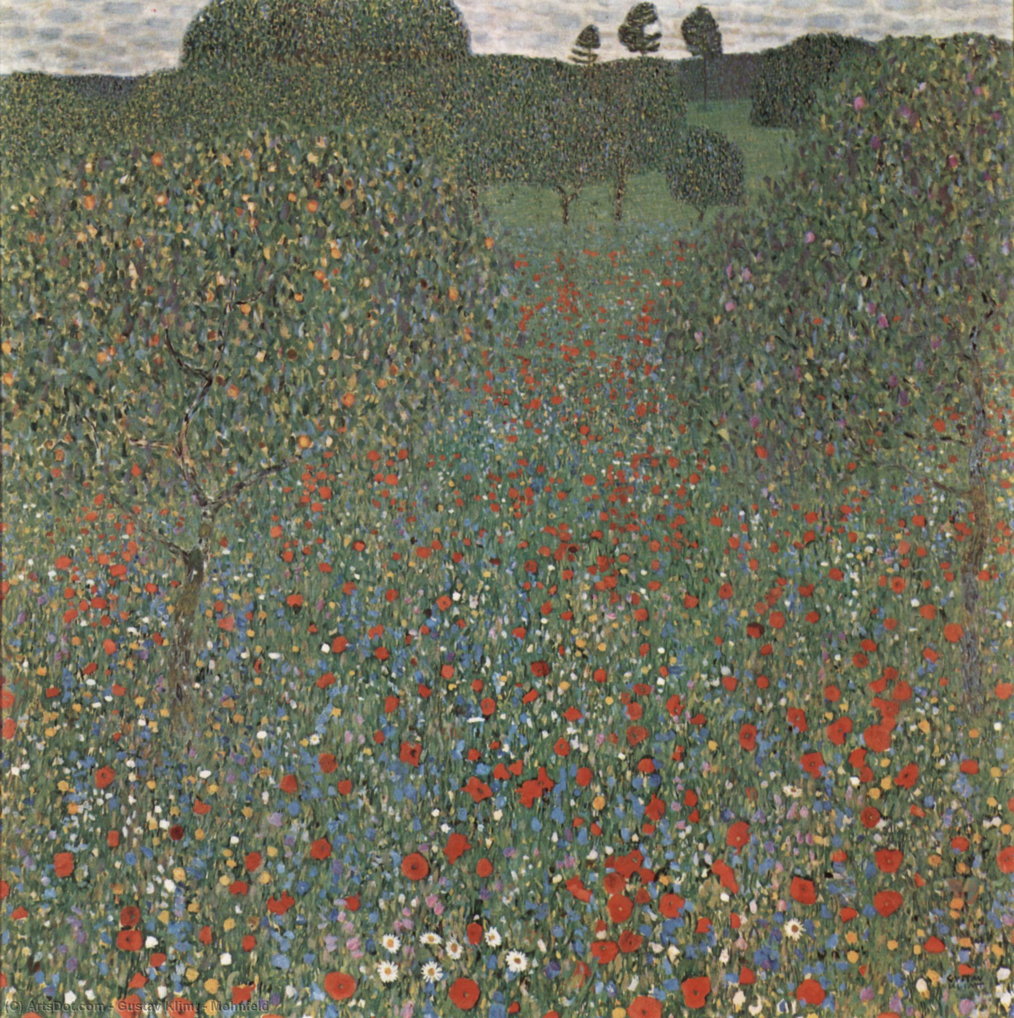 Mohnfeld — Gustav Klimt