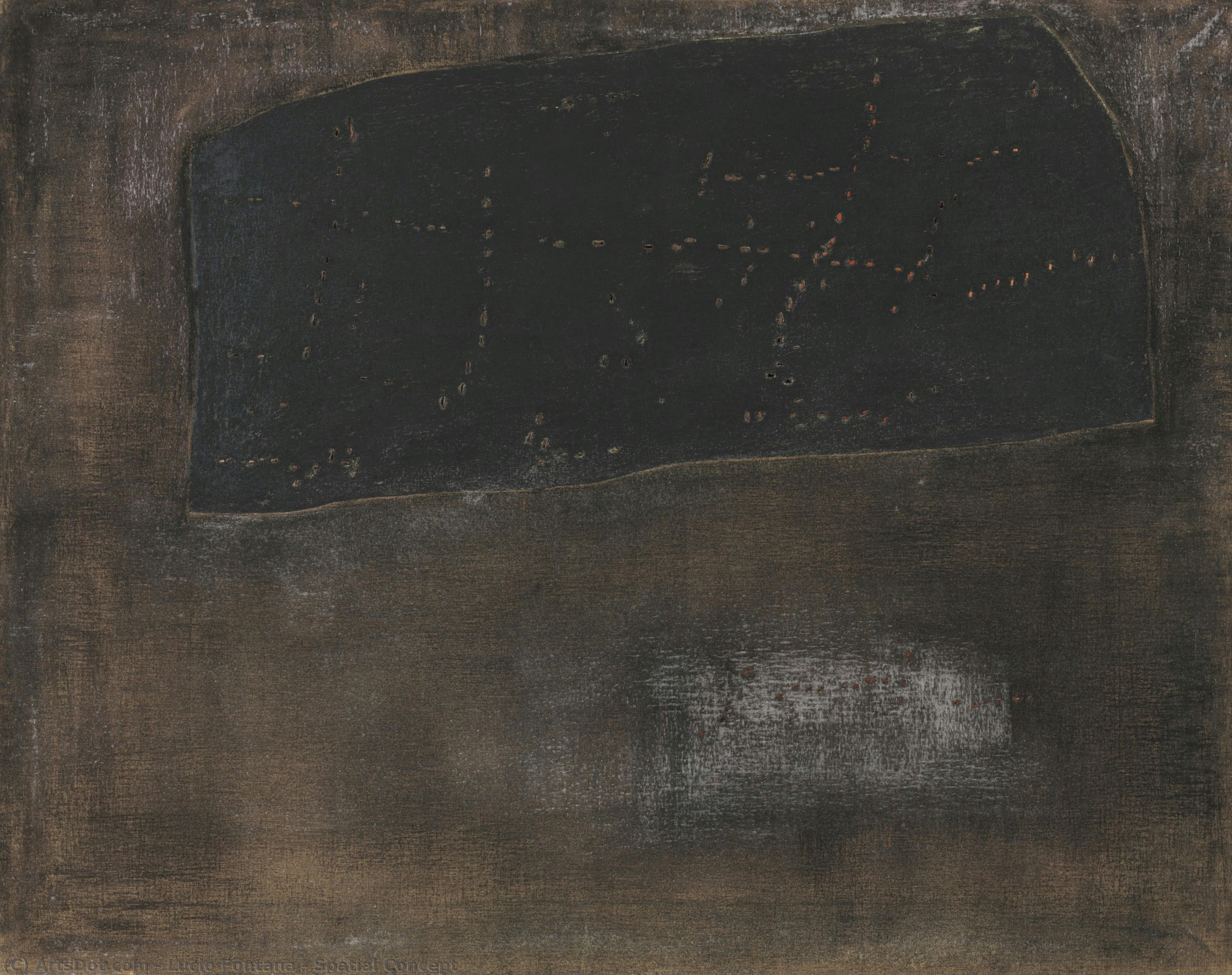 Concept Spatial — Lucio Fontana