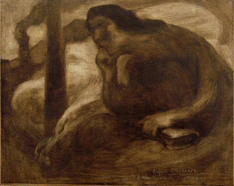 Méditation — Eugène Anatole Carrière