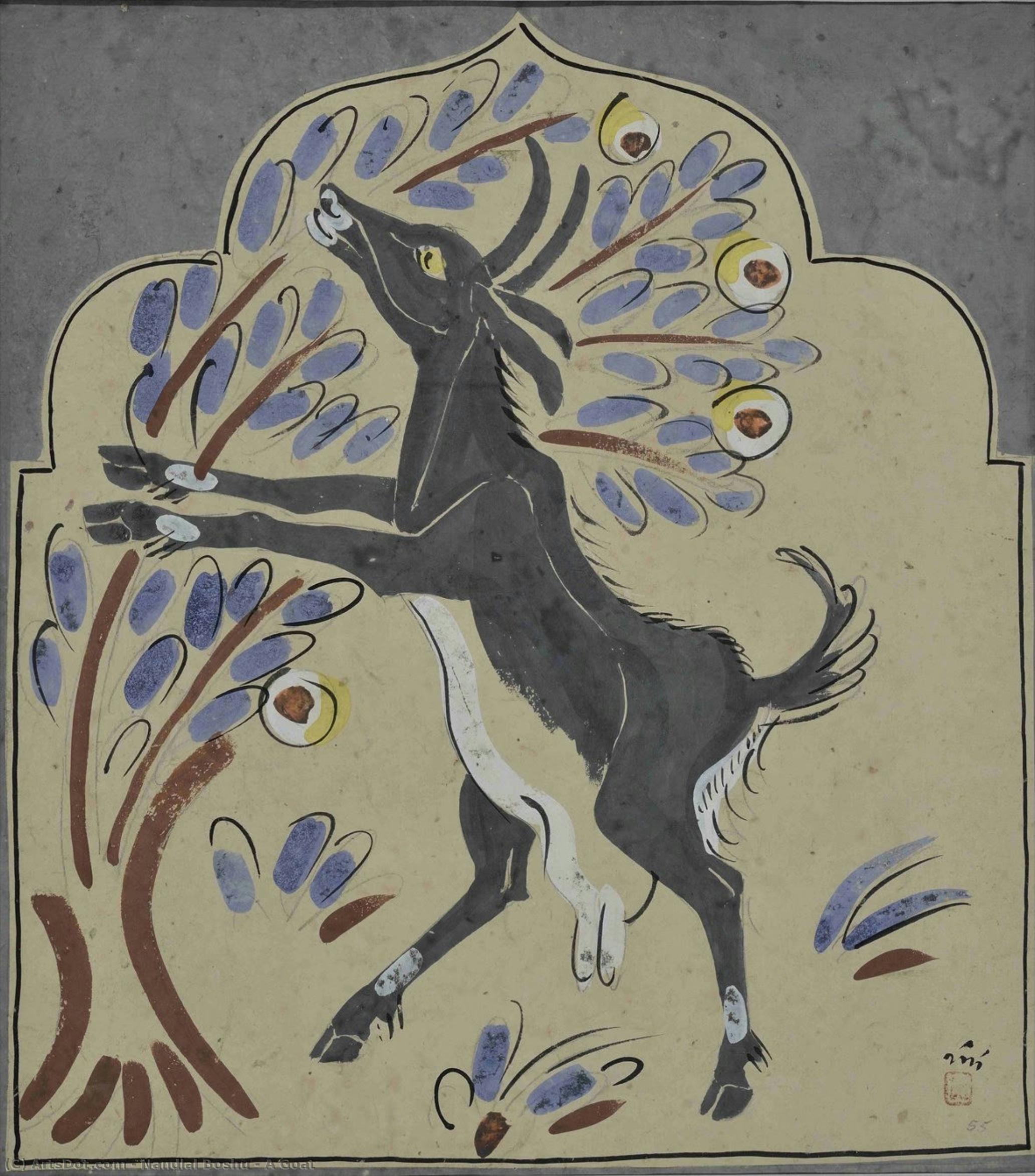 A Goat — Nandlal Bose