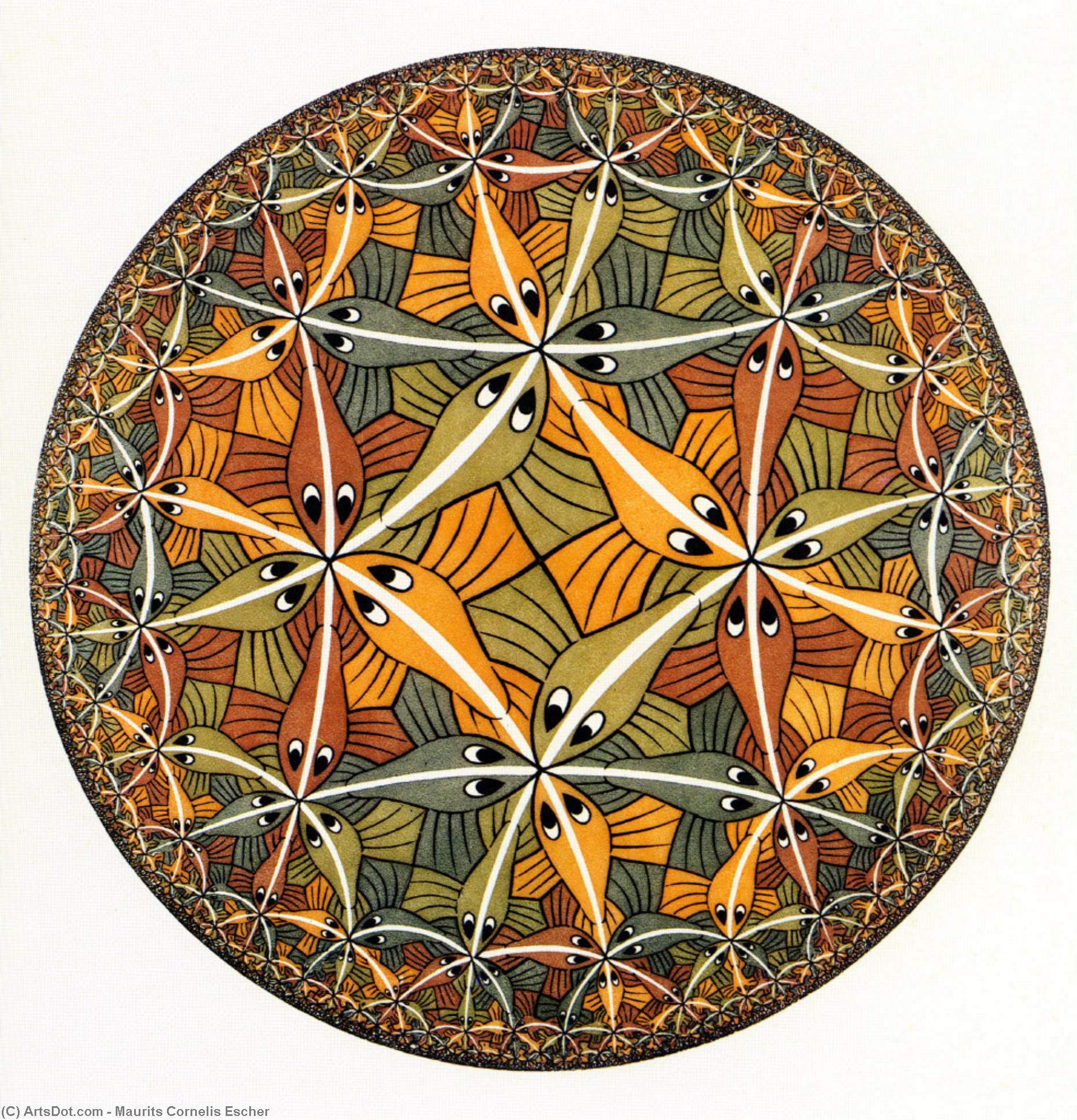 Limit Iii — Maurits Cornelis Escher