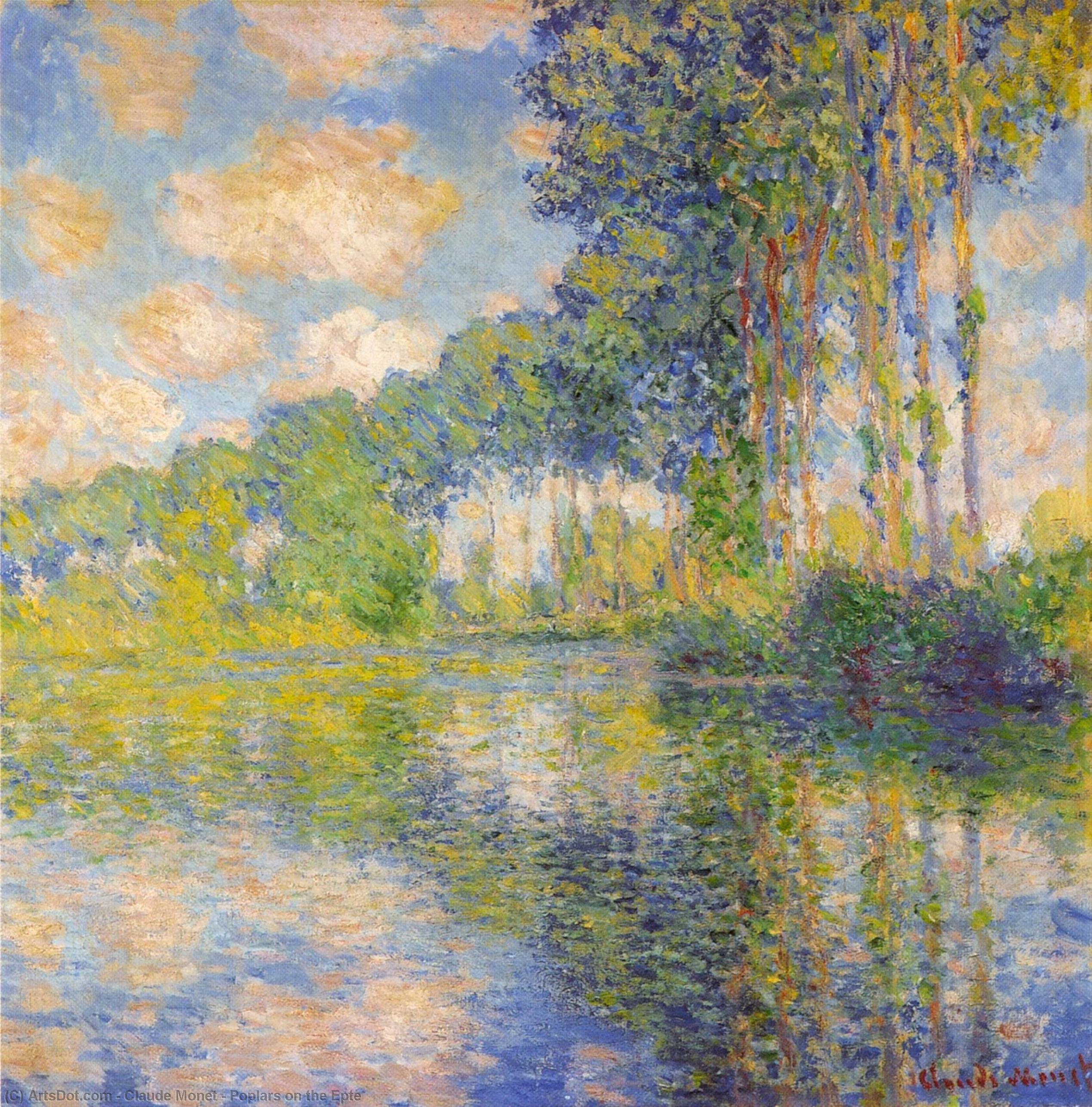 Pioppi Sull'epte — Claude Monet