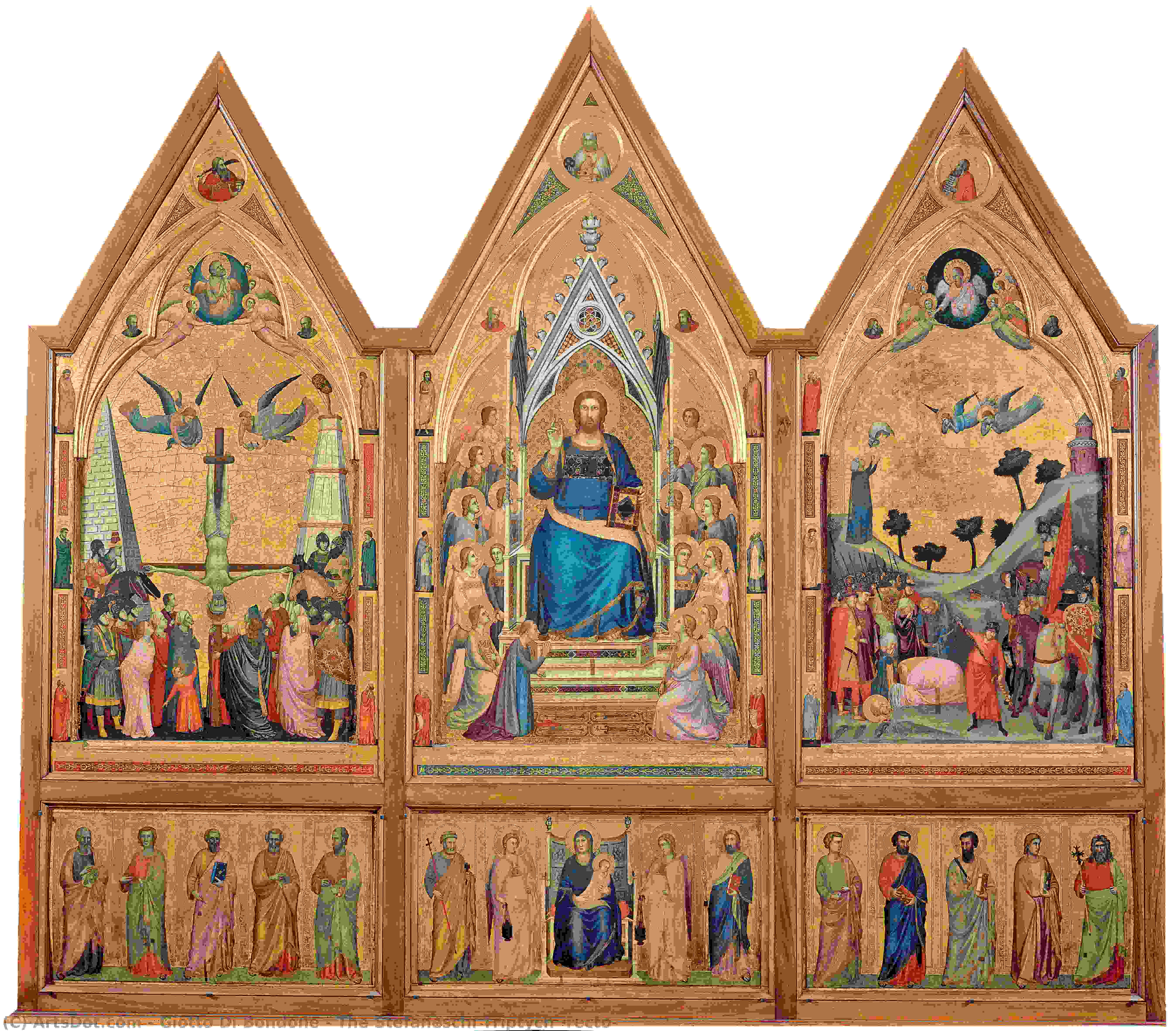 The Stefaneschi Triptych (recto) — 乔托