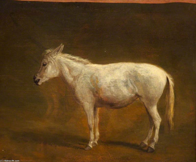 White Mule — Jacques Laurent Agasse