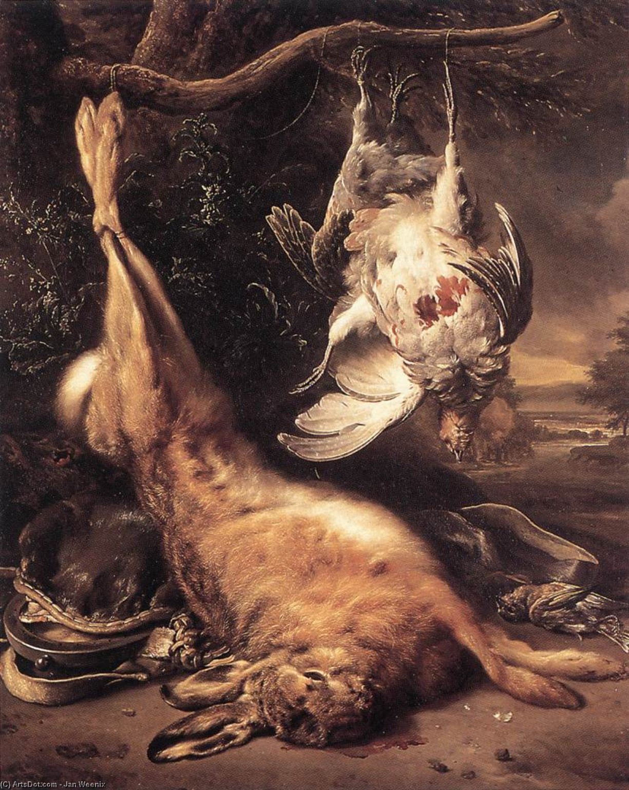 Dead Hare And Partridges — يان وينيك