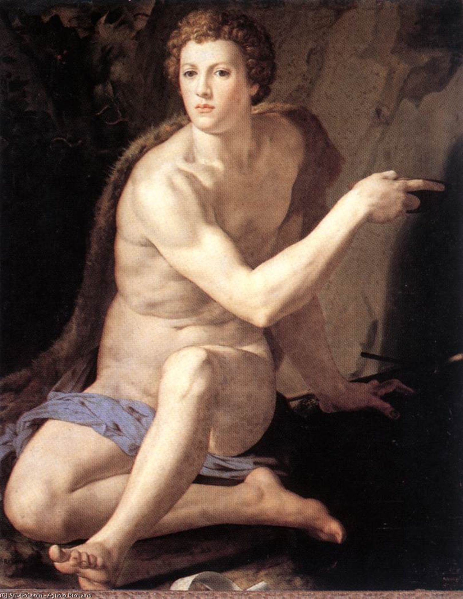 St John The Baptist — Agnolo Bronzino