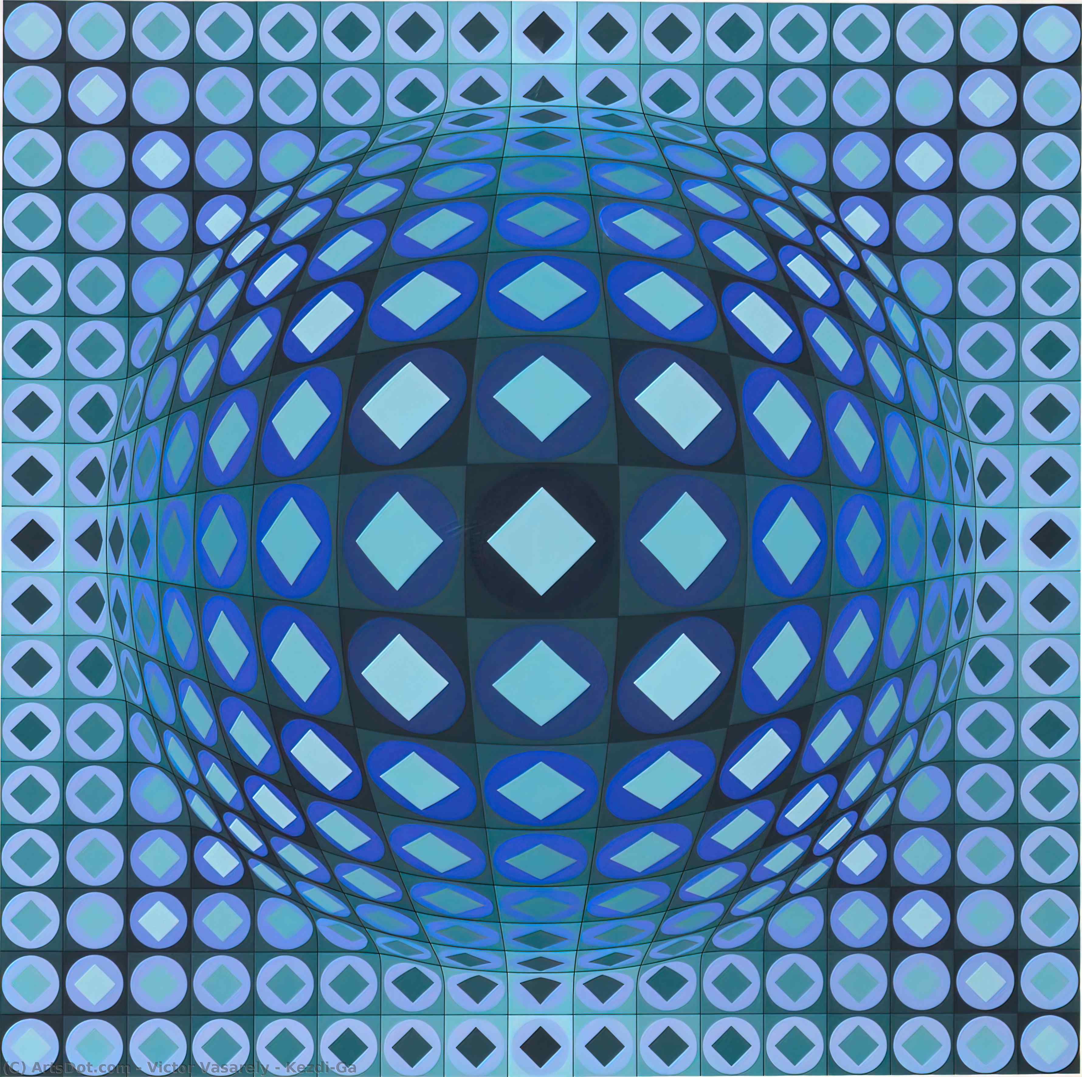 Kezdi-ga — Victor Vasarely