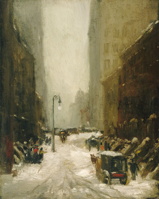Snow In New York — روبرت هنري