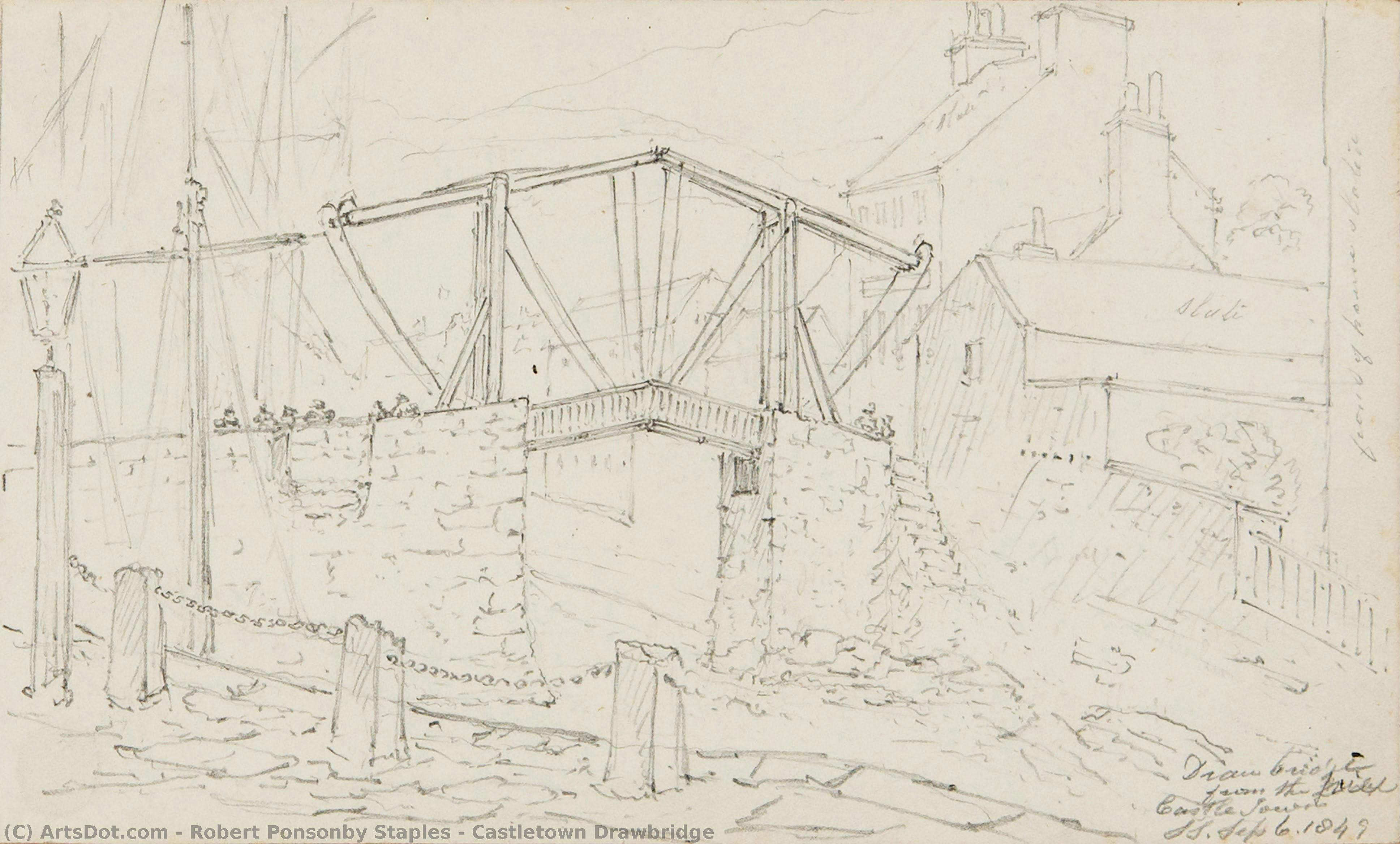 Castletown Drawbridge — Robert Ponsonby Staples