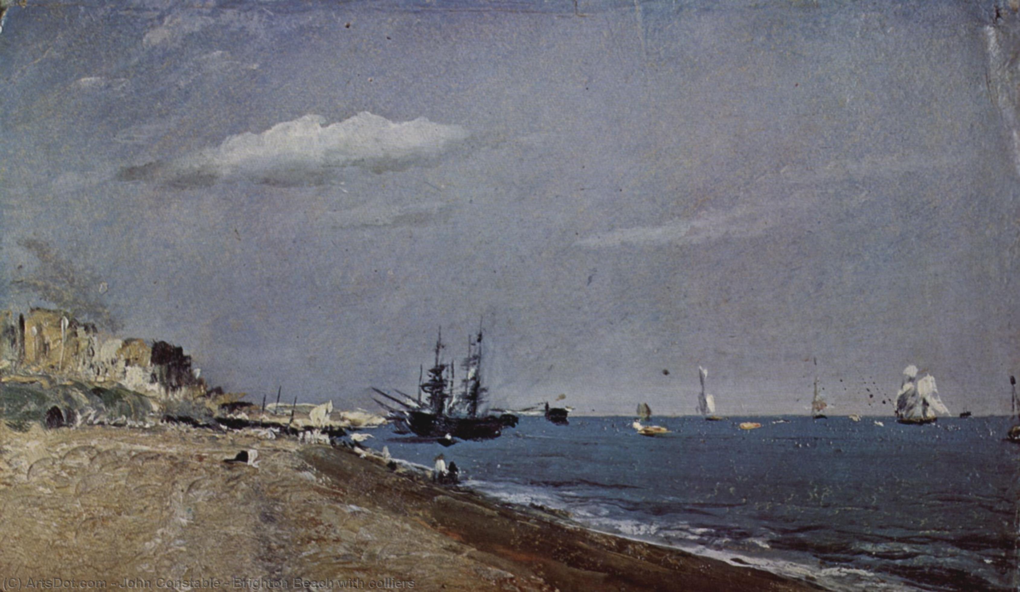 Brighton Beach With Colliers — John Constable