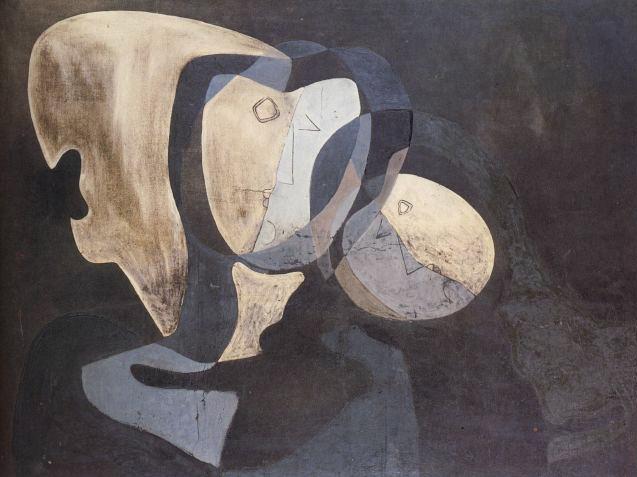 Cubist Figur — Salvador Dalí