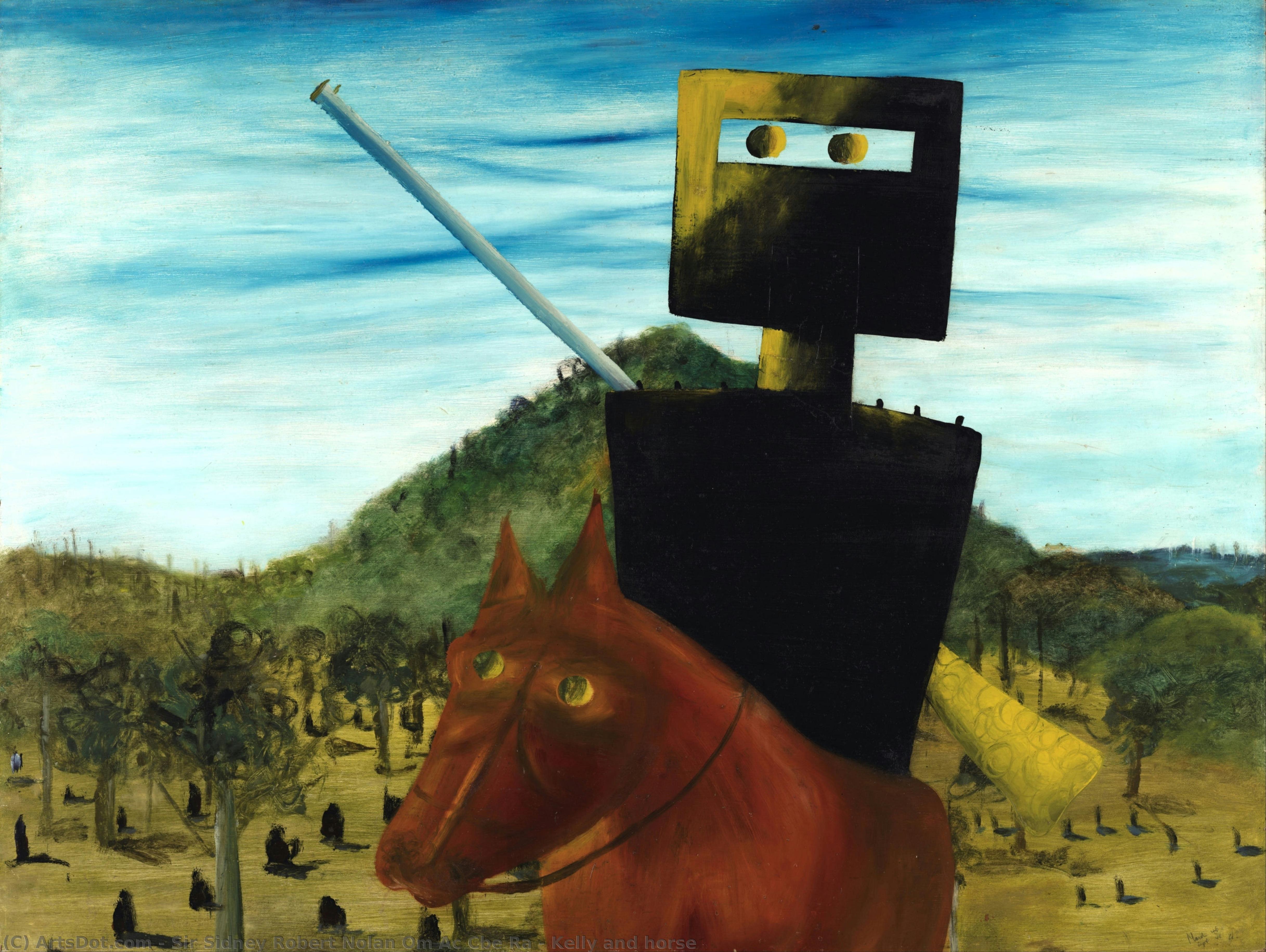Kelly E Il Cavallo — Sir Sidney Robert Nolan