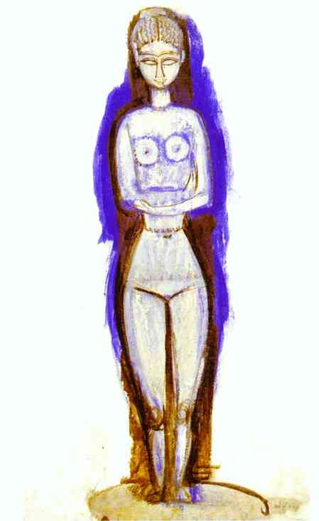 Stehende Nacktheit — Amedeo Modigliani