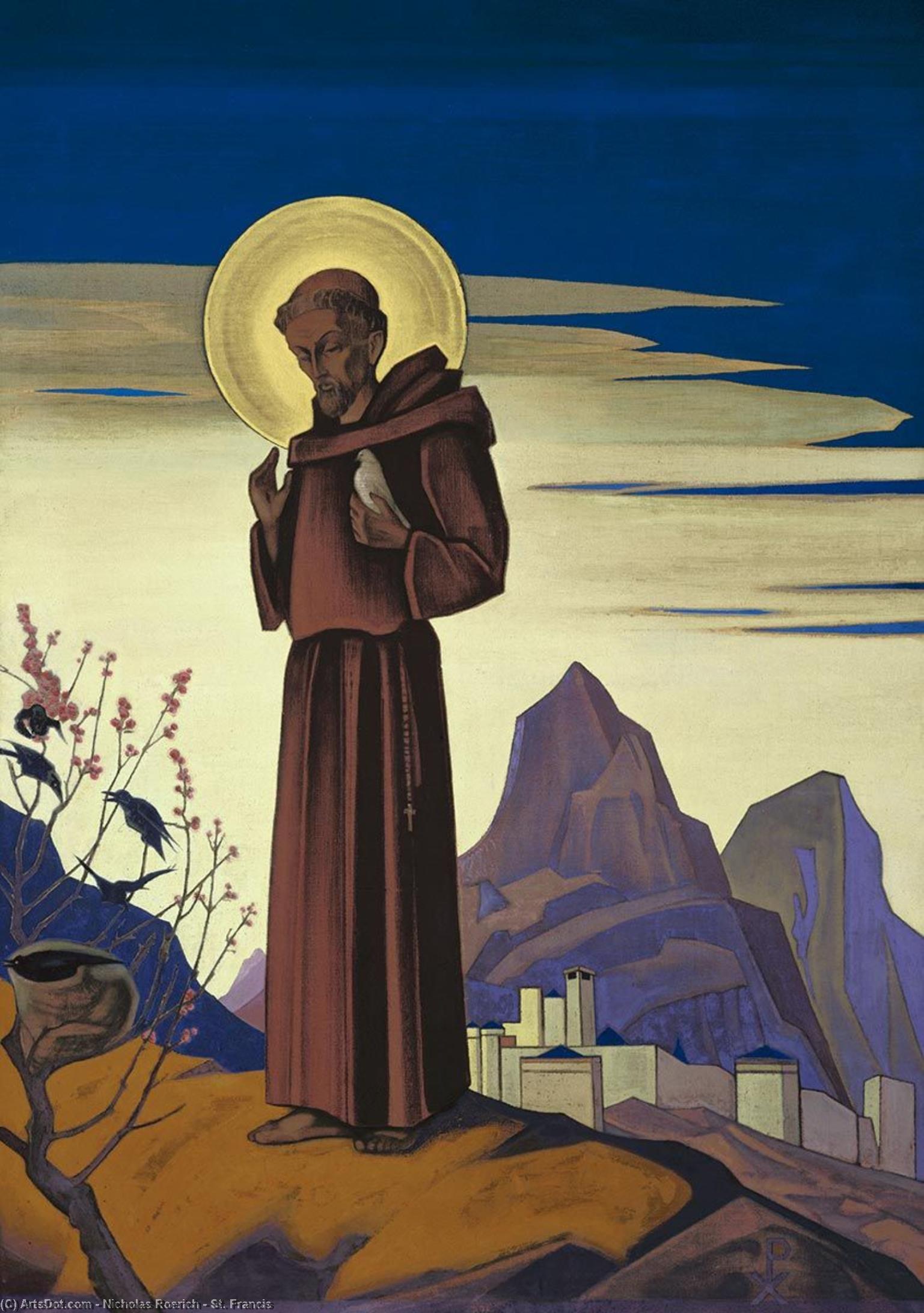 St. Francis — Nicholas Roerich