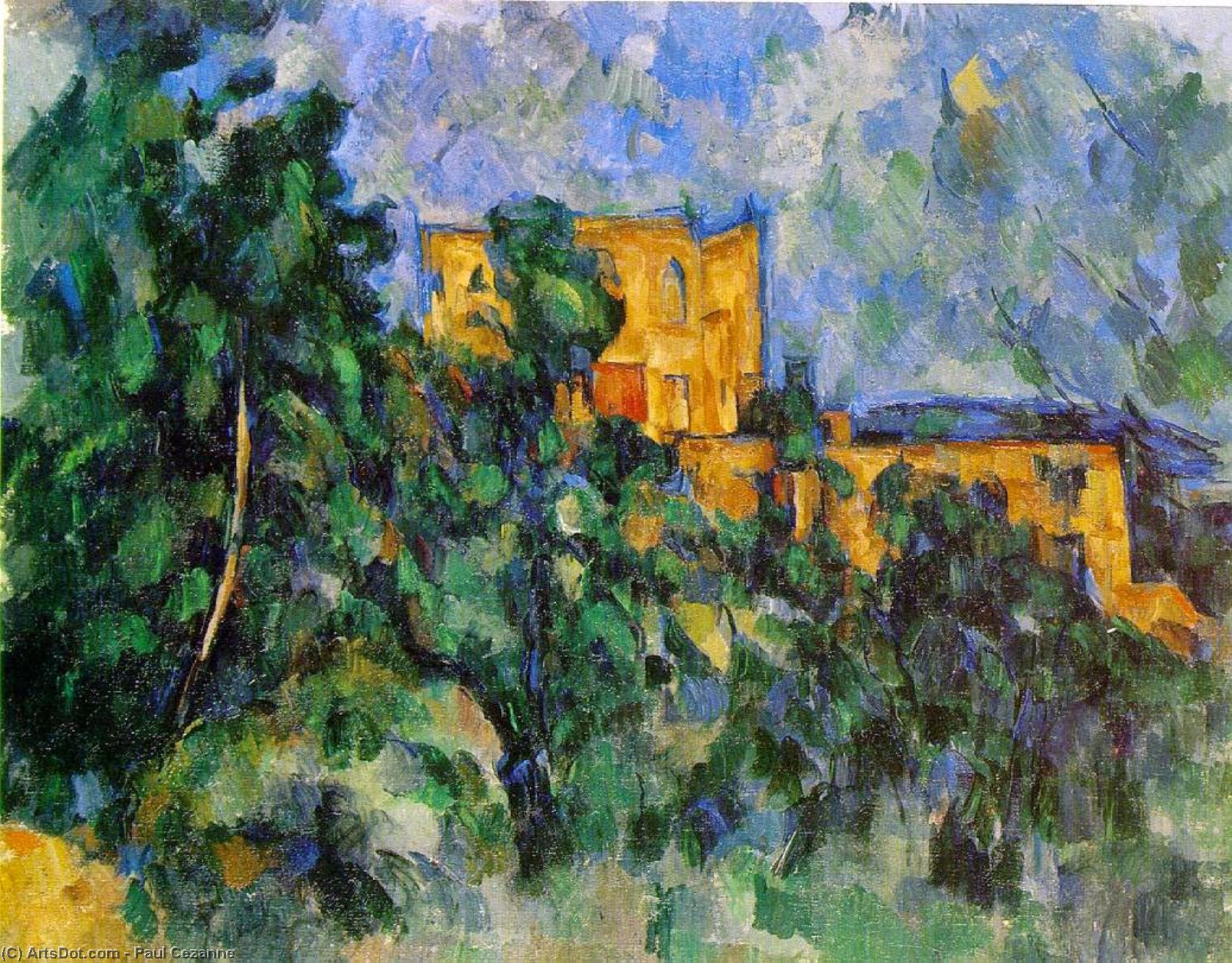 Château Noir — Paul Cézanne
