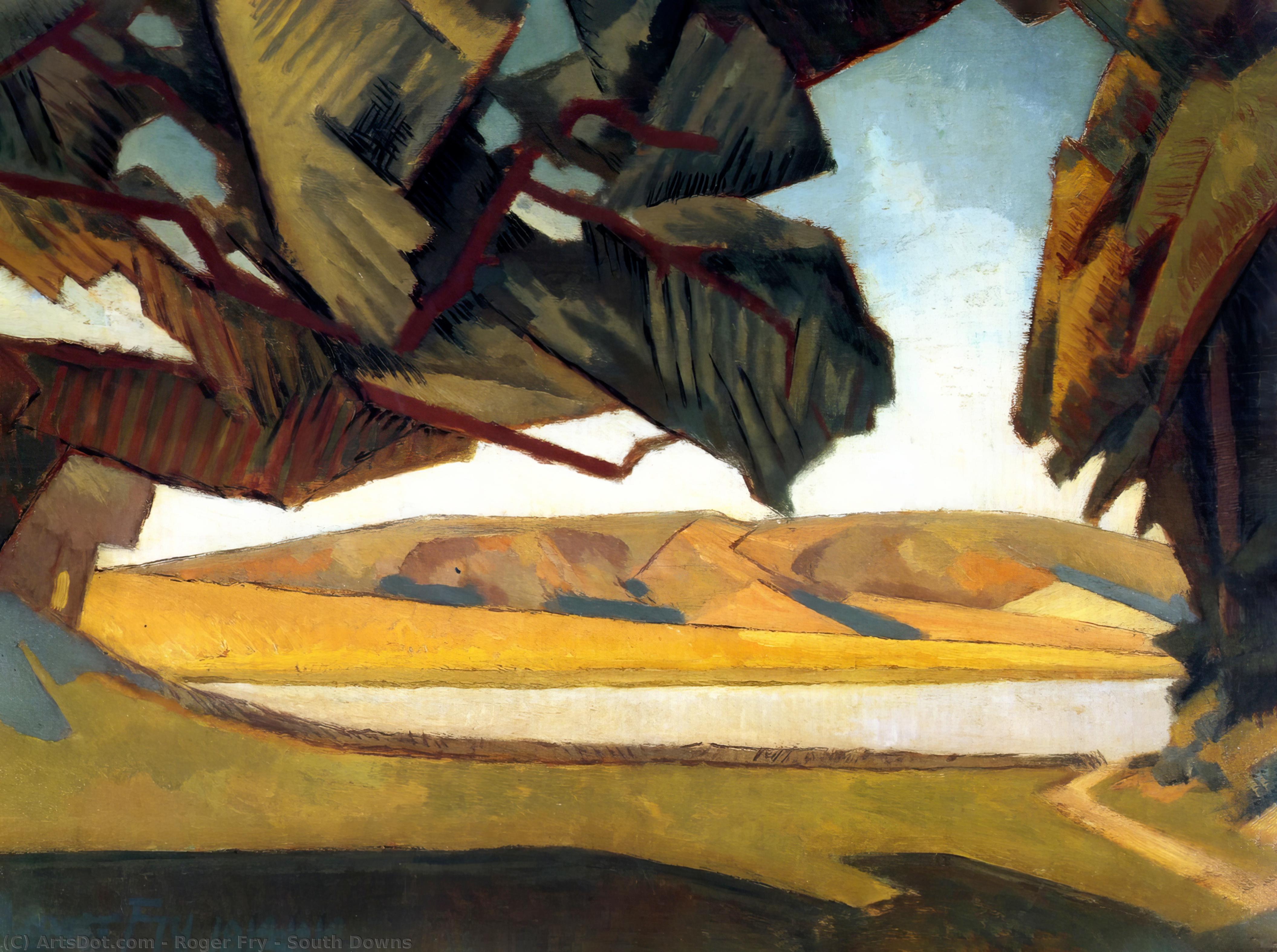 South Downs — Roger Fry