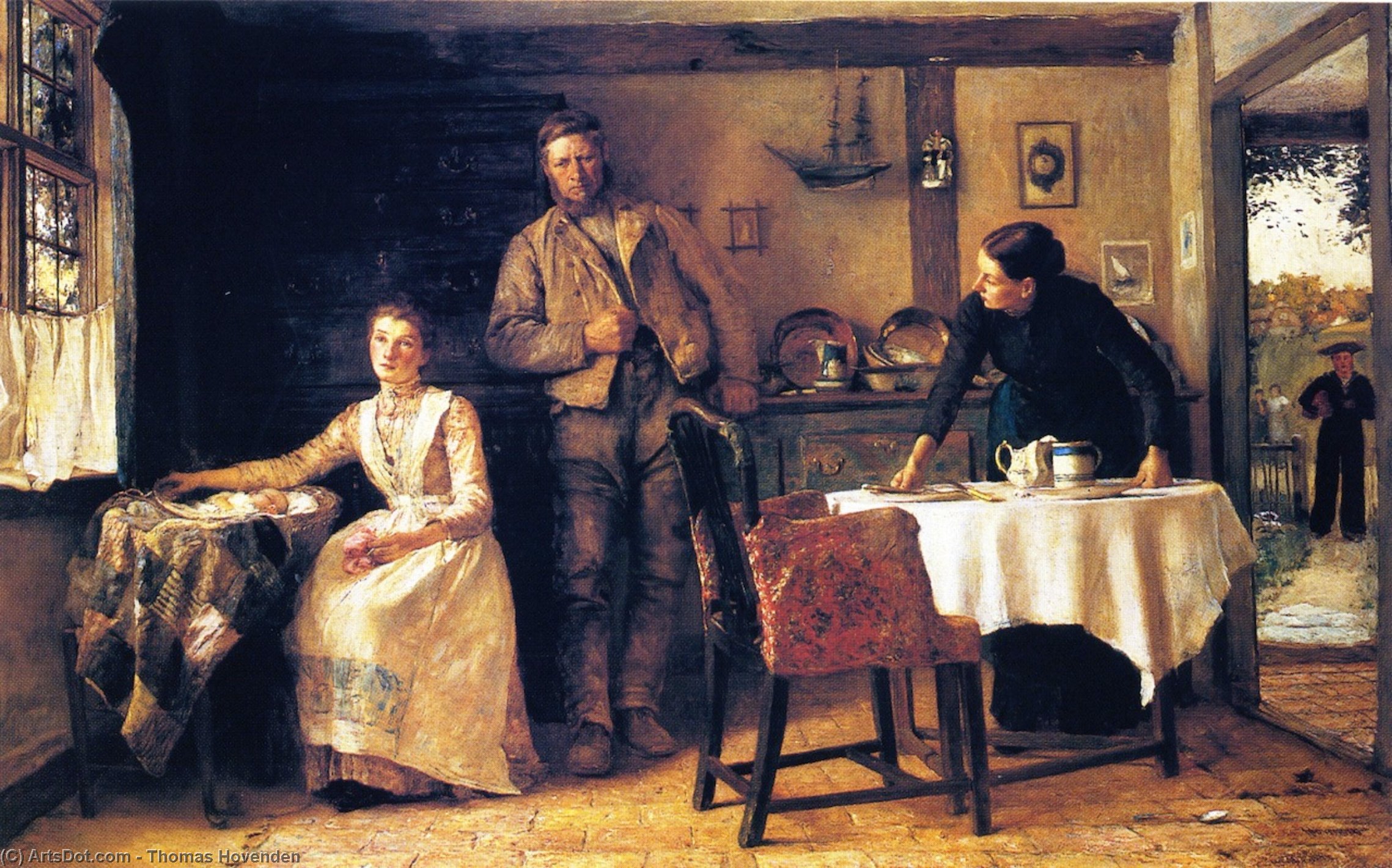 The Sailor's Return — Thomasas Hovendenas