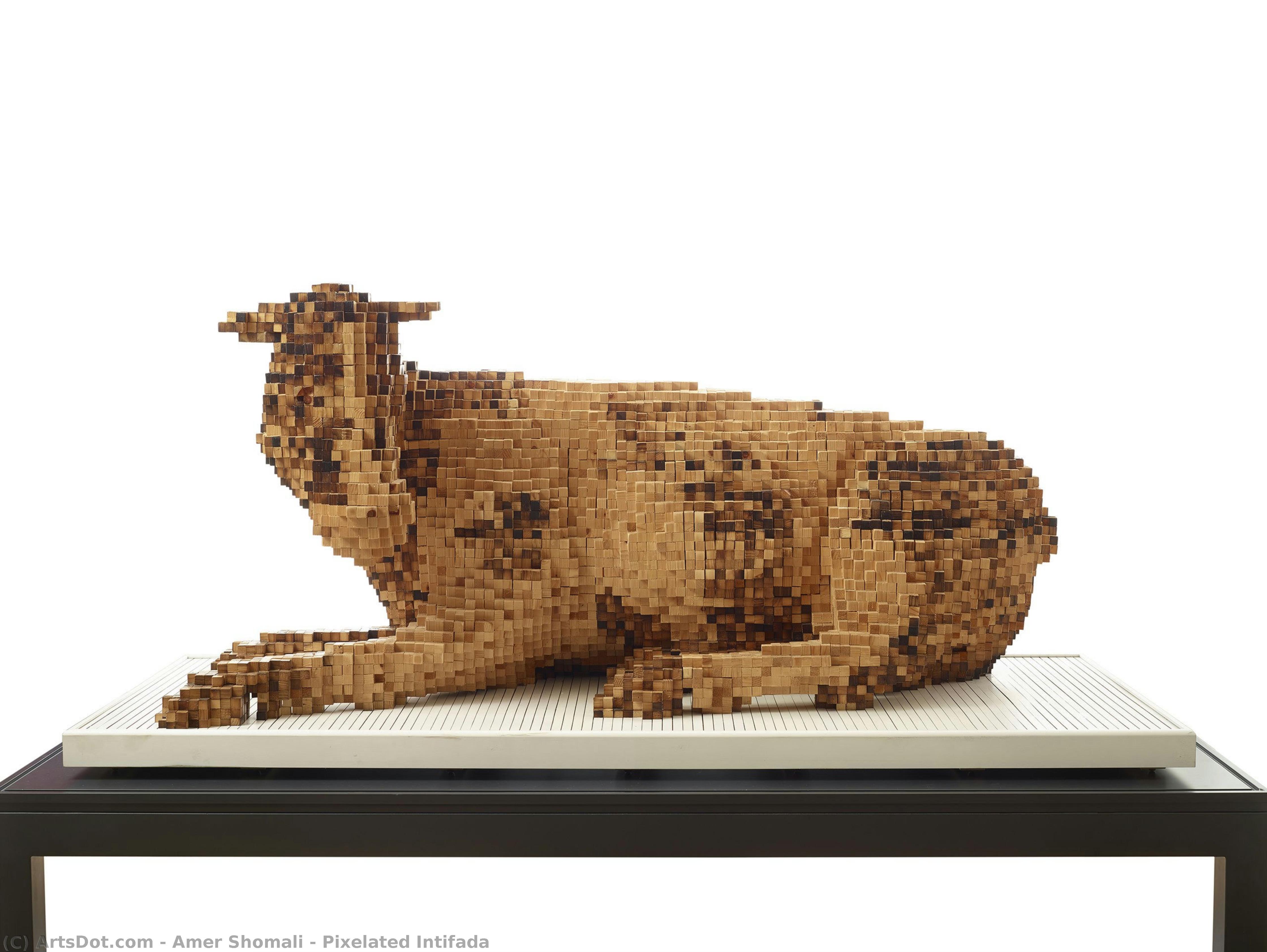 Pixelated Intifada — Amer Shomali