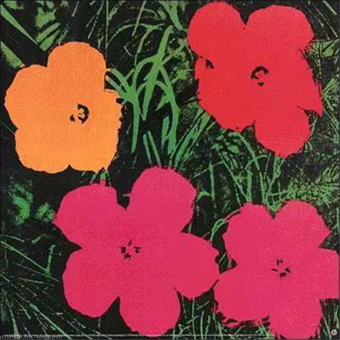 Blumen — Andy Warhol