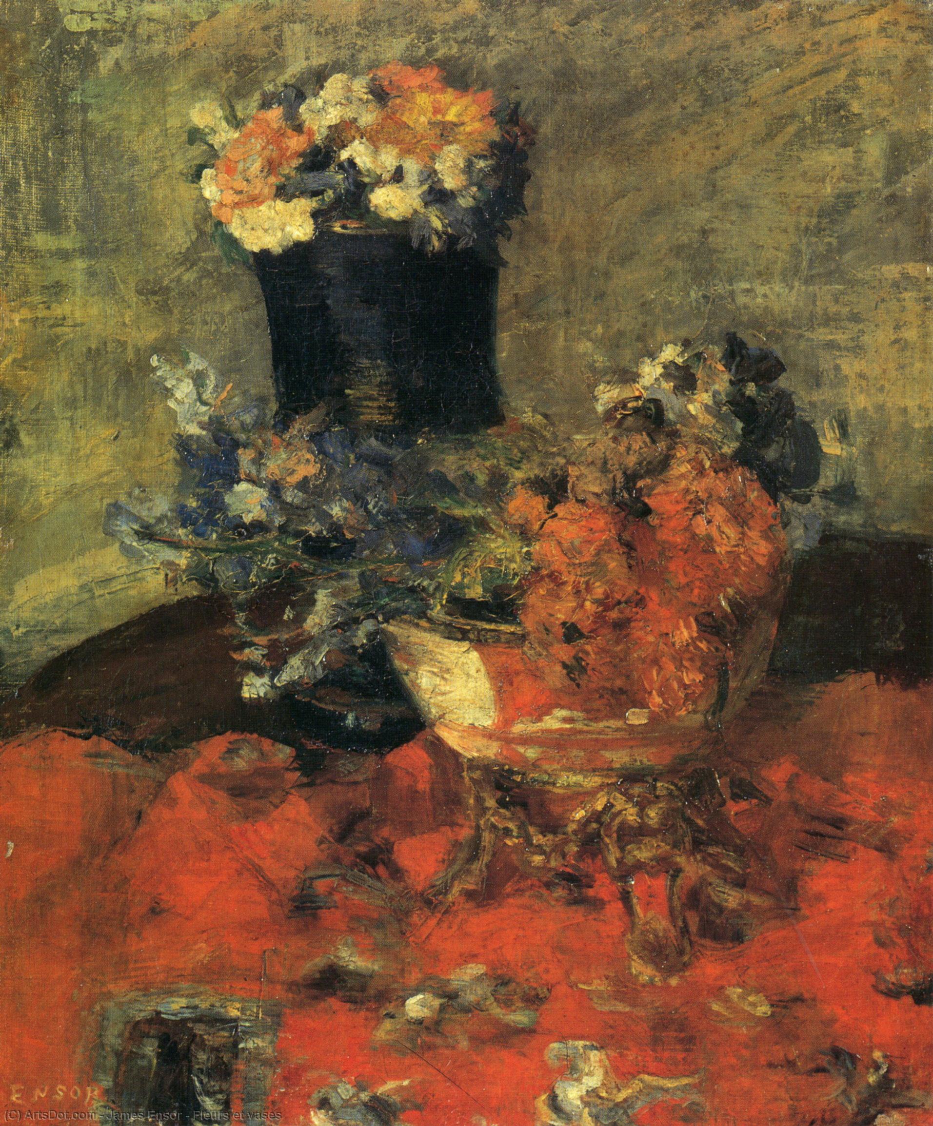 Fiori E Vasi — James Ensor