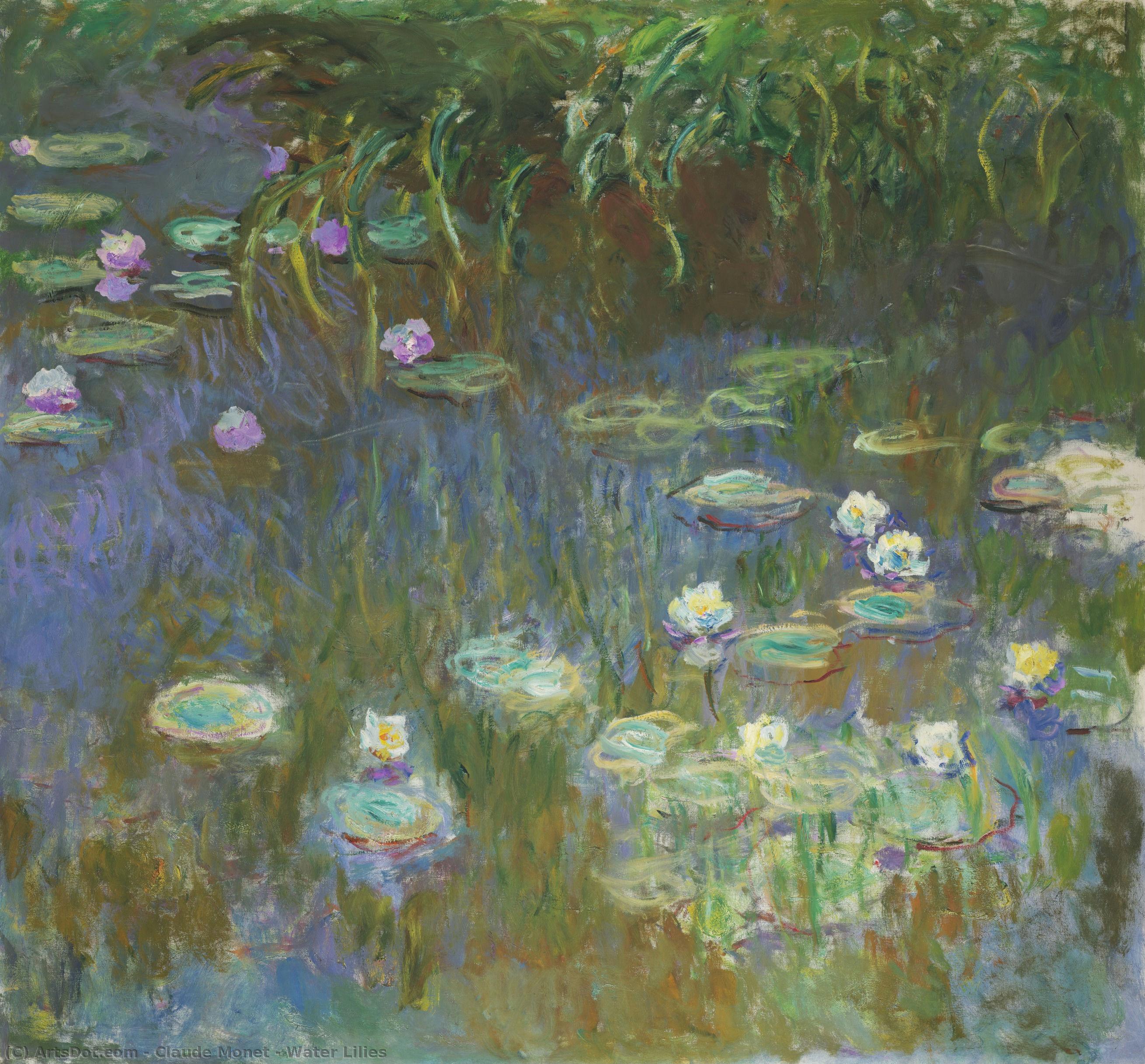 Vandliljer — Claude Monet