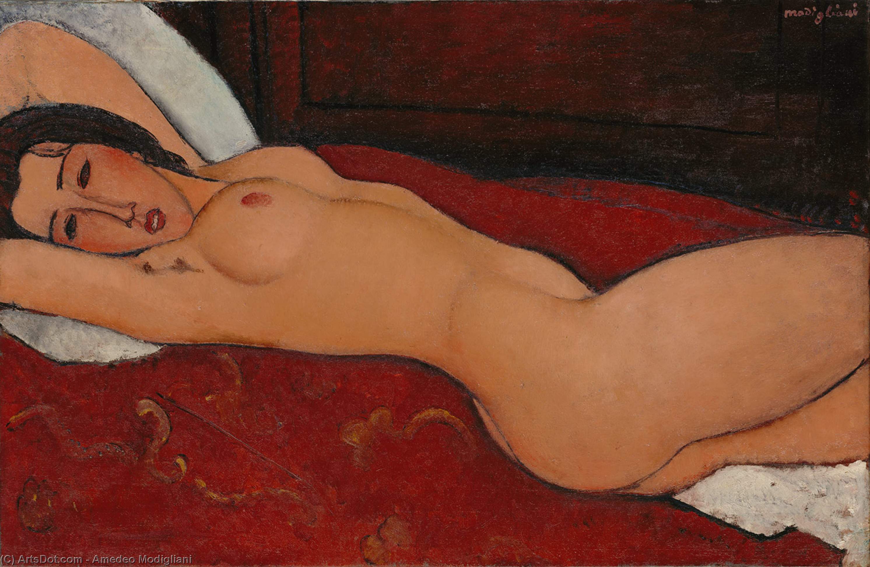 Reclino Desnudo 6 — Amedeo Modigliani