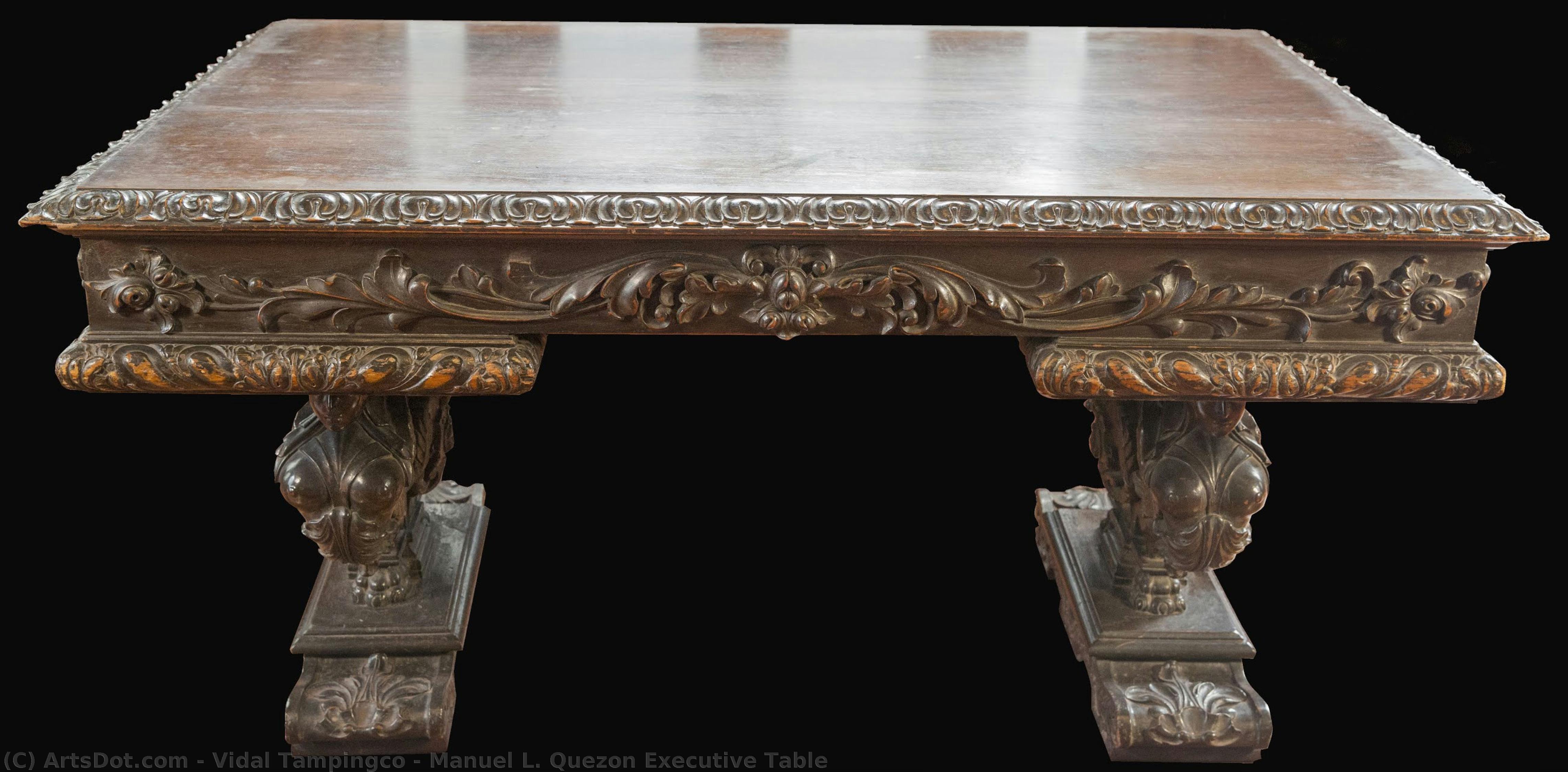 Manuel L. Quezon Executive Table — Vidal Tampinco