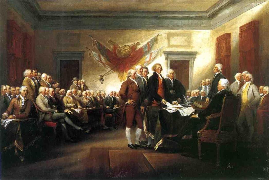 La Declaración De Independencia — Pintor De La Revolución