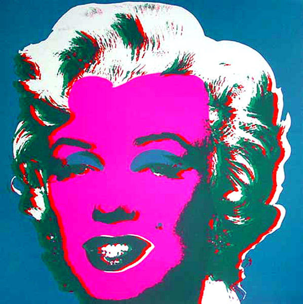 Marilyn Azul — Andy Warhol