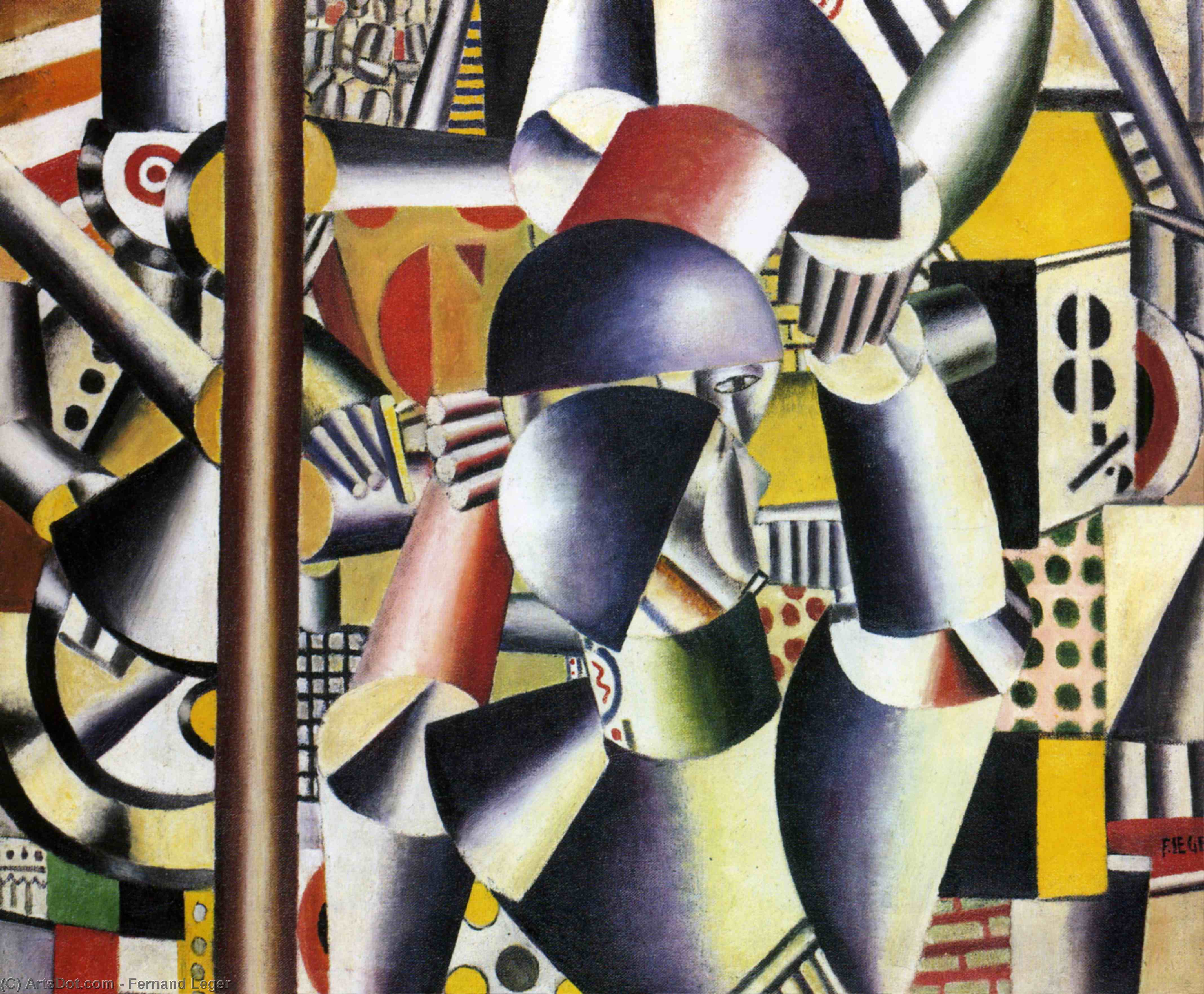 Acrobatti Nel Circo — Fernand Léger