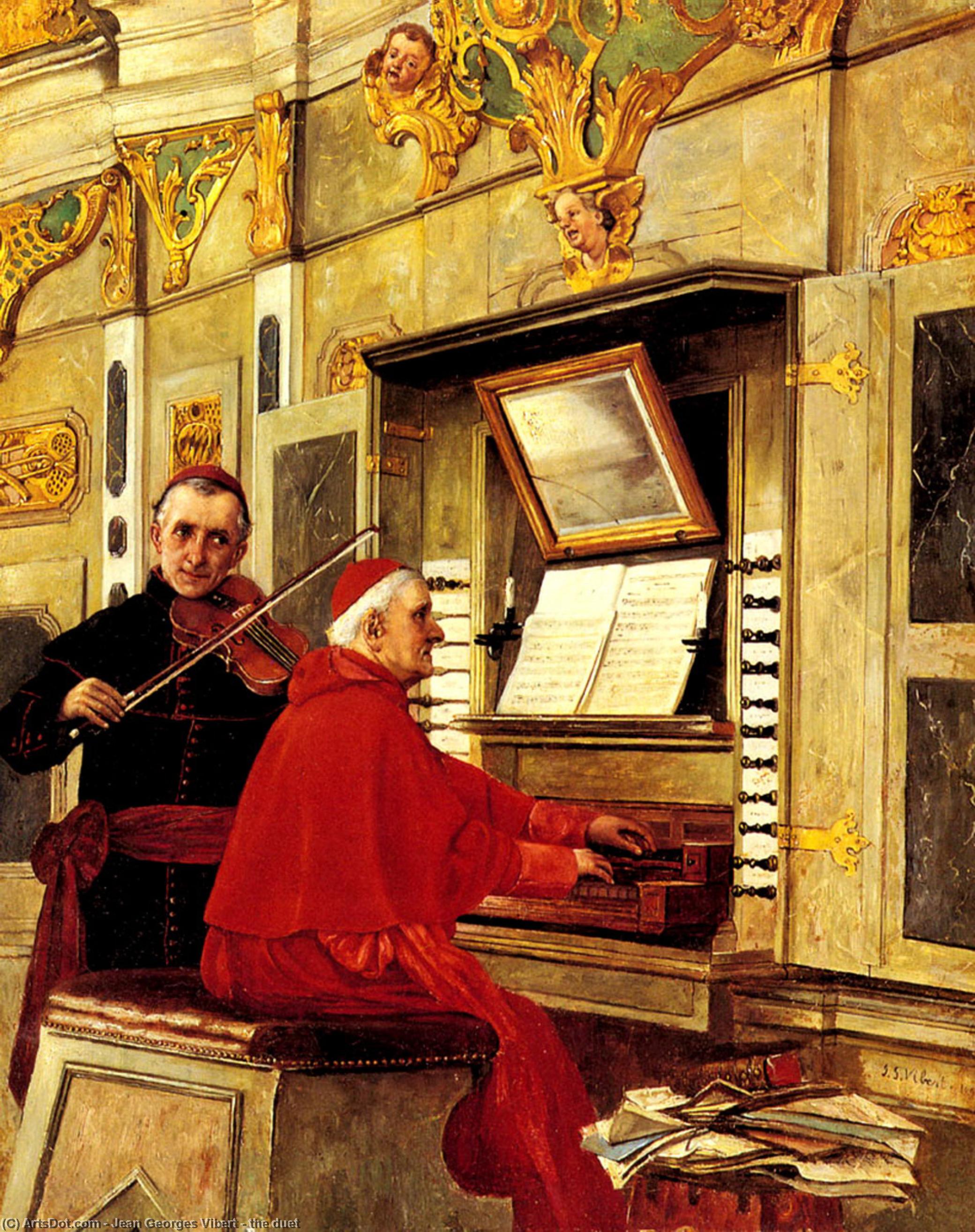The Duet — Jehan Georges Vibert