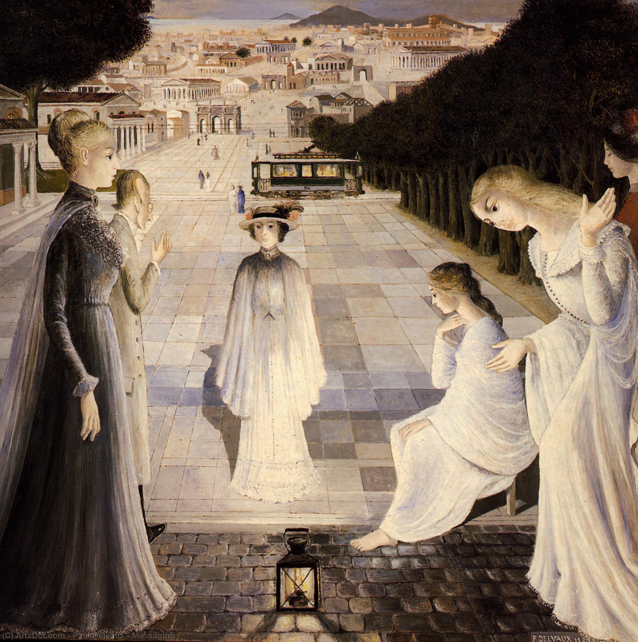 Messaging — Paul Delvaux