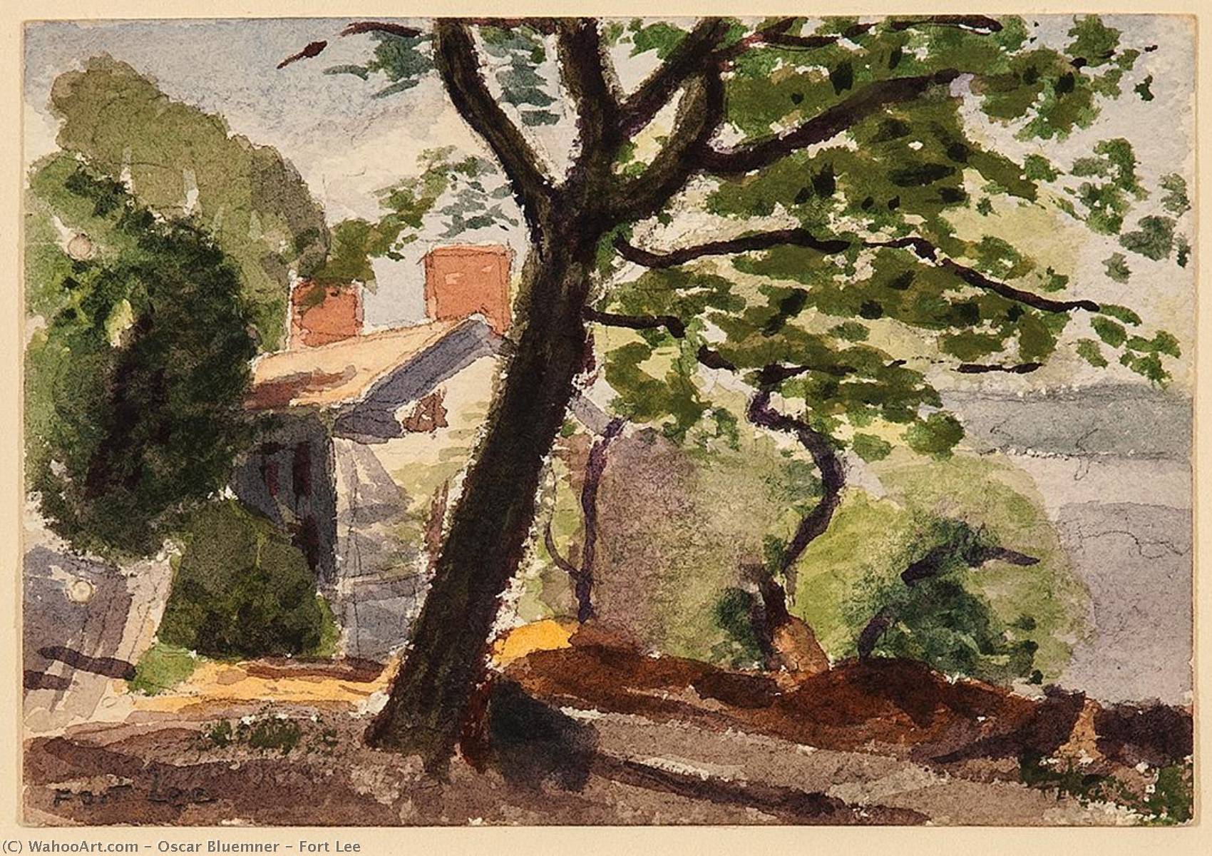 Fort Lee — Oscar Bluemner